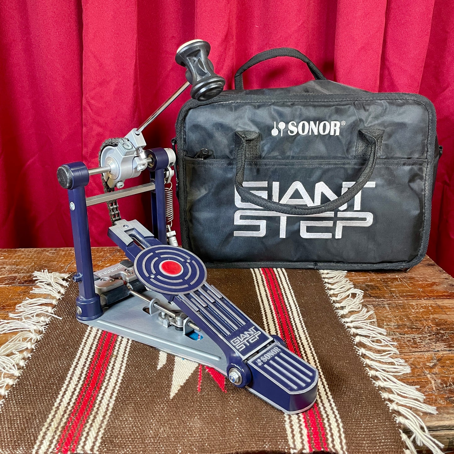 Sonor Giant Step Single Bass Drum Pedal w/ Case