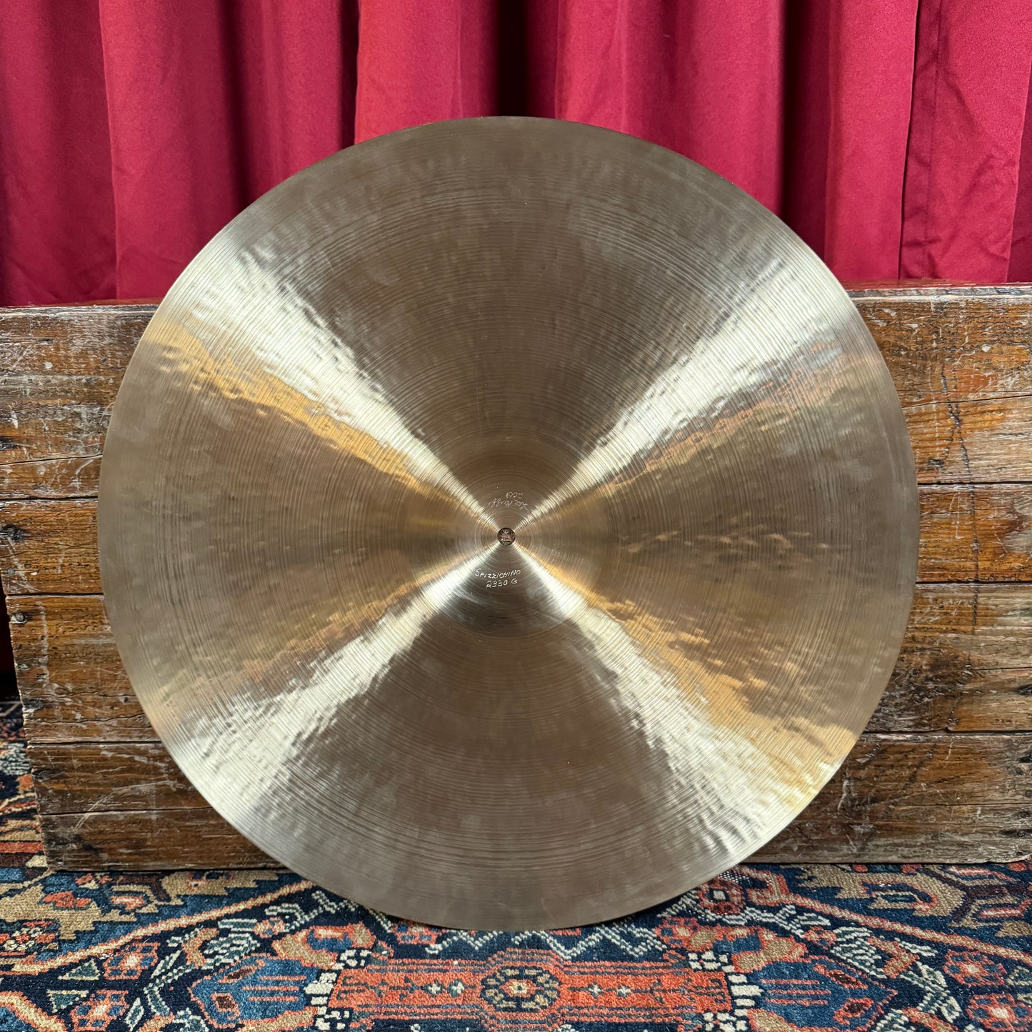 22" Spizzichino Ride Cymbal 2330g NOS *Video Demo*