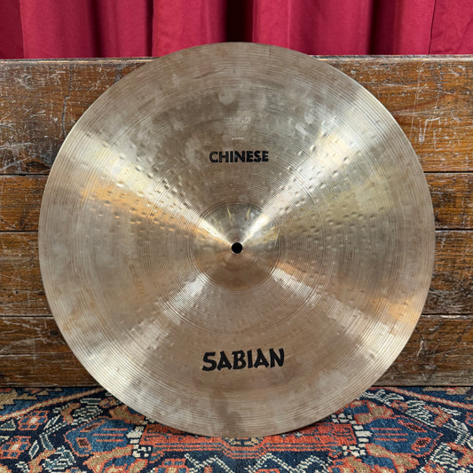 18" Sabian 1980s HH Chinese Cymbal 1358g *Video Demo*