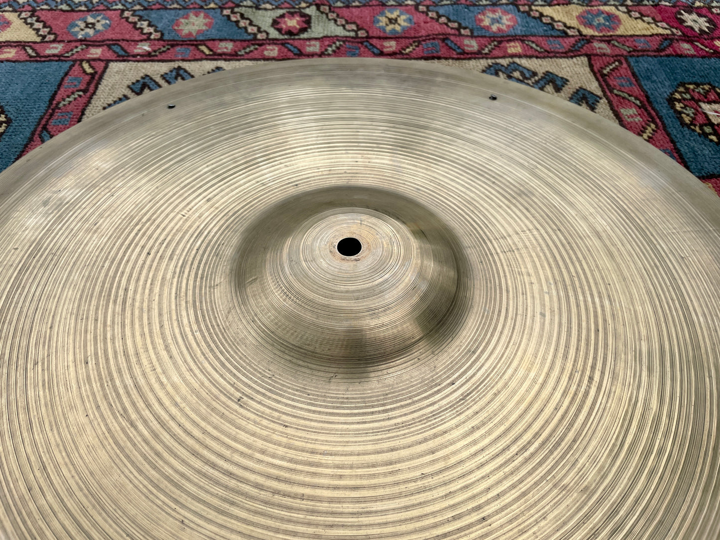 22" Zildjian A 1950s Small Stamp Sizzle Ride Cymbal 2170g *Video Demo*