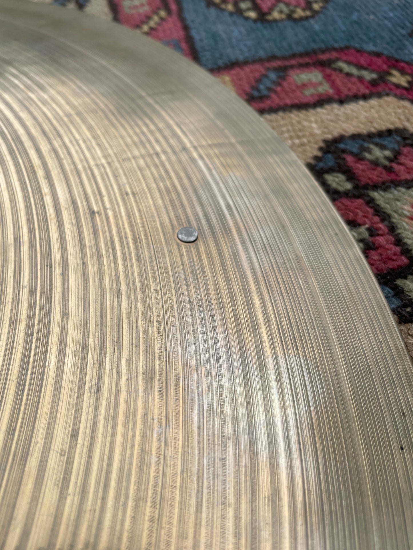 22" Zildjian A 1950s Small Stamp Sizzle Ride Cymbal 2170g *Video Demo*