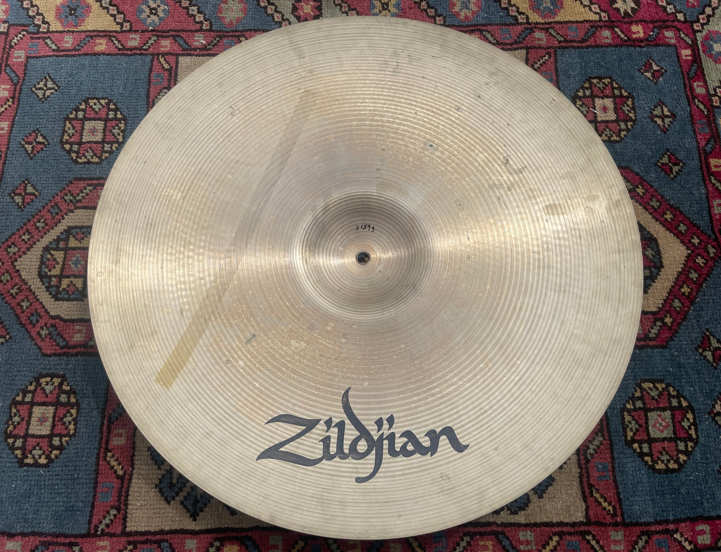 22" Zildjian A 1980s Medium Ride Cymbal 3159g *Video Demo*