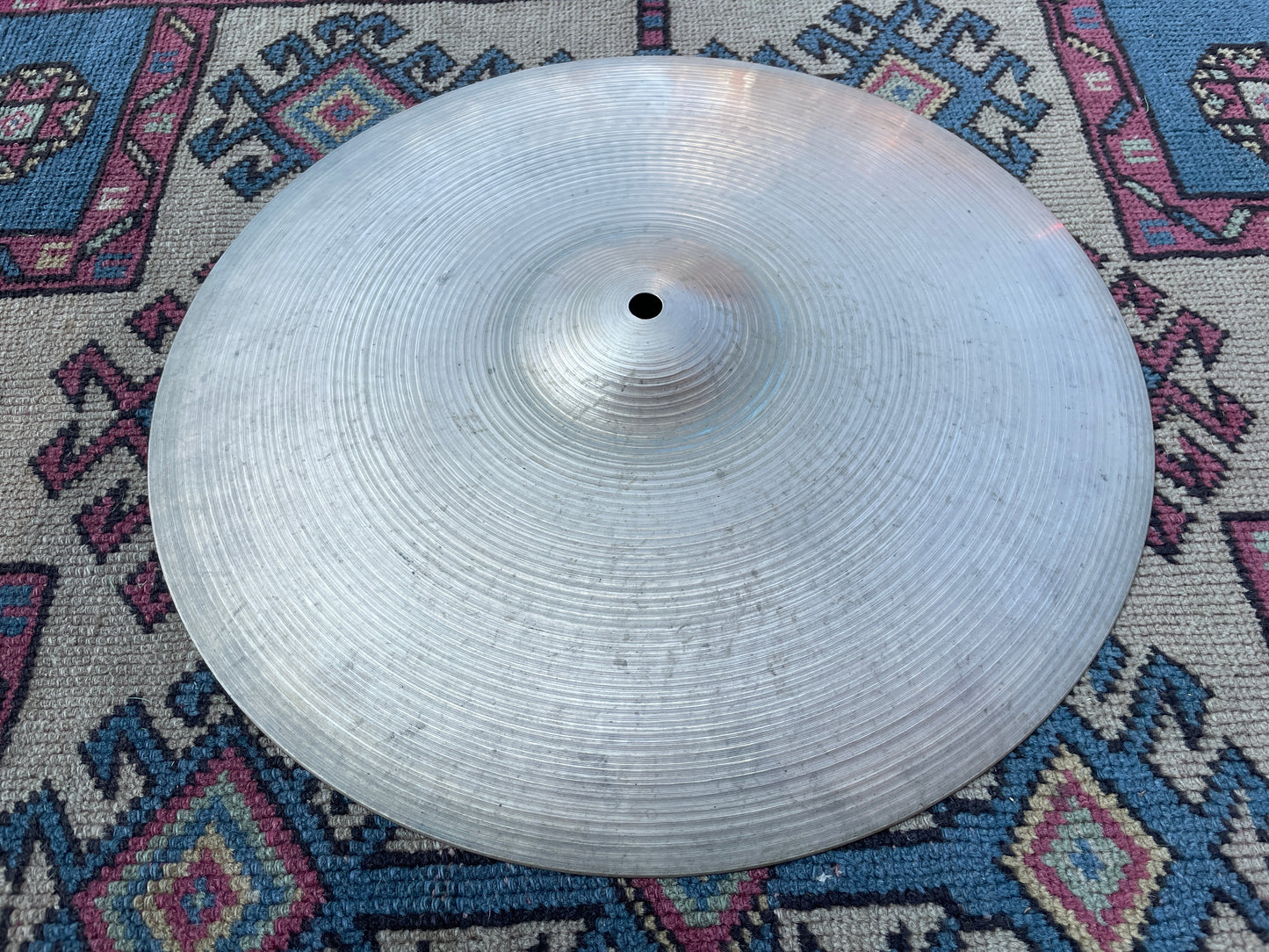 16" Zildjian A 1970s Thin Crash Cymbal Hollow Logo 894g *Video Demo*