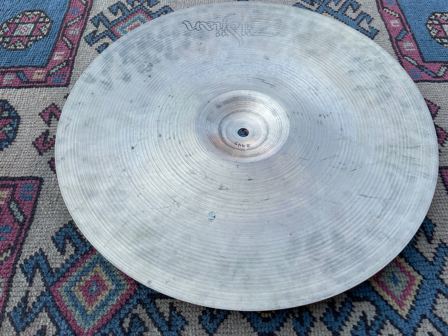 16" Zildjian A 1970s Thin Crash Cymbal Hollow Logo 894g *Video Demo*