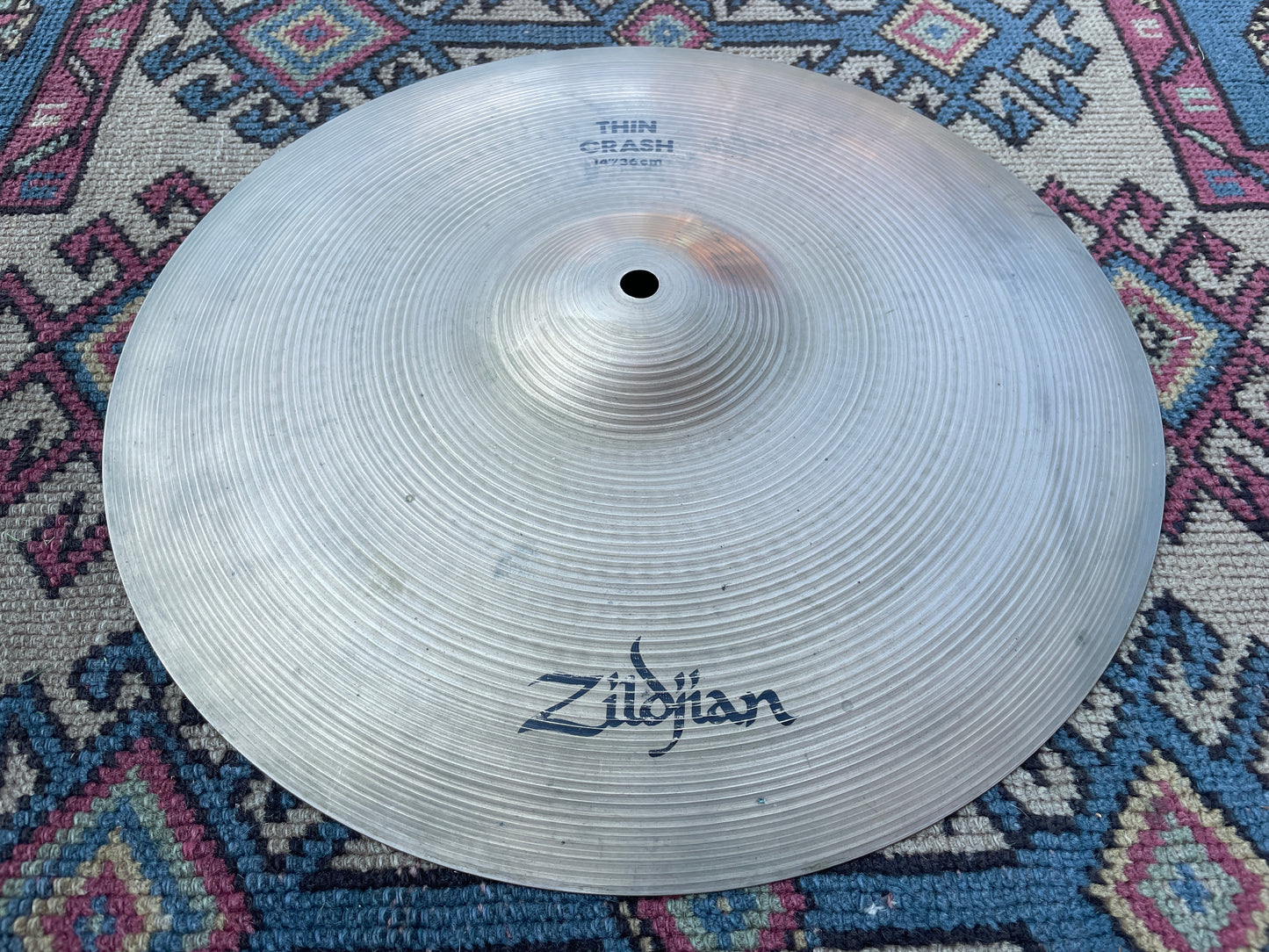 14" Zildjian A 1980s Thin Crash Cymbal 746g *Video Demo*