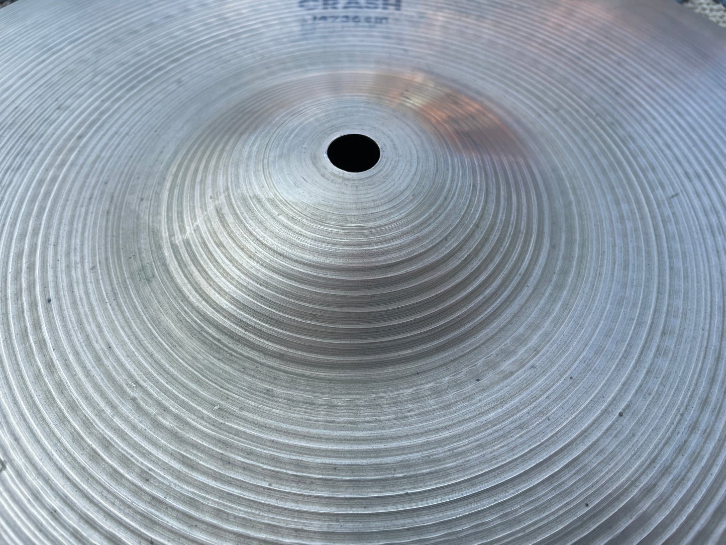 14" Zildjian A 1980s Thin Crash Cymbal 746g *Video Demo*