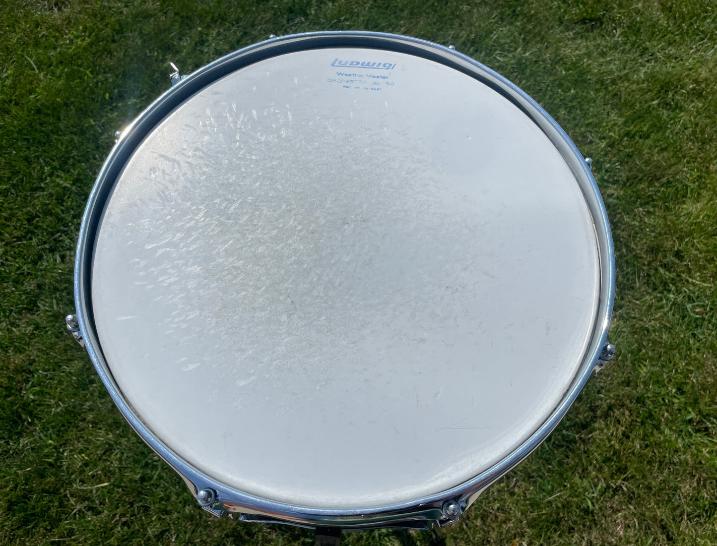 1970s Ludwig 5x14 Acrolite No. 404 Snare Drum