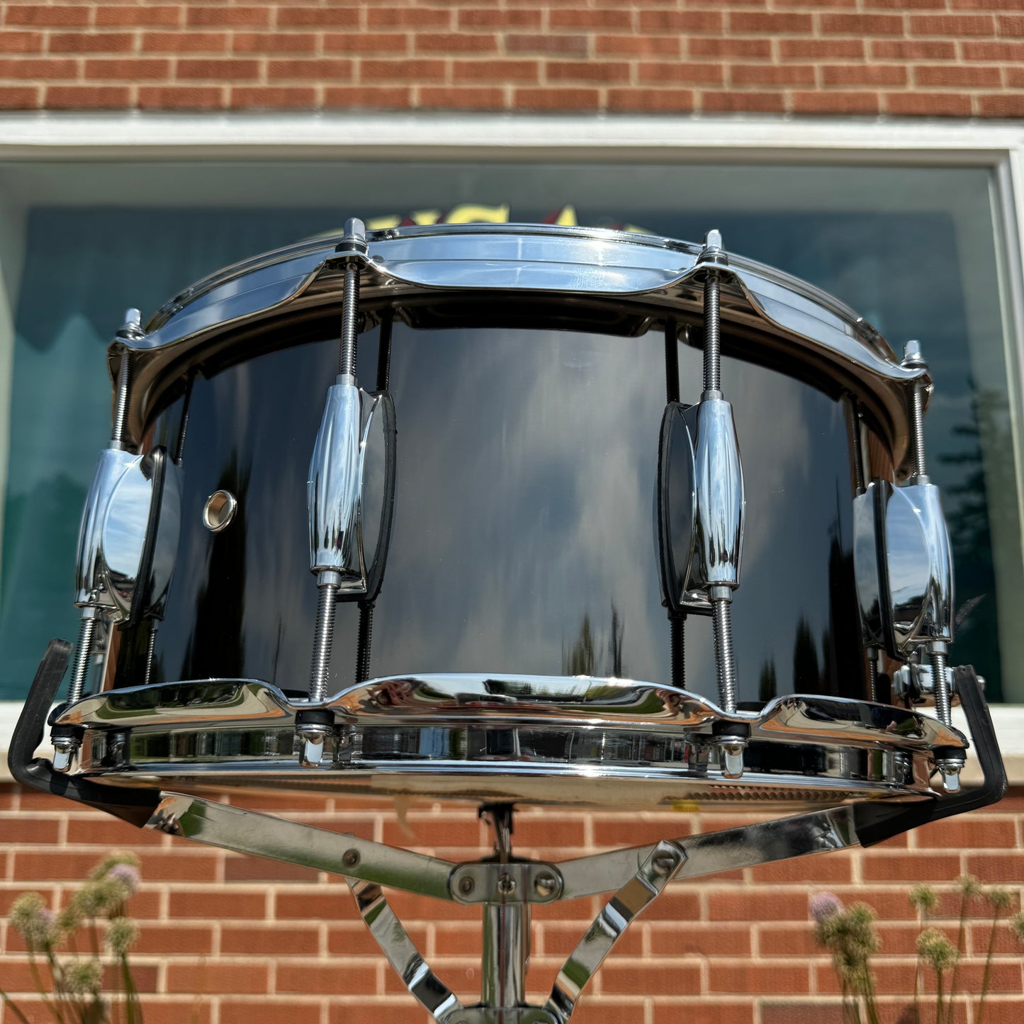 Gretsch 6.5x14 Full Range Black Nickel Over Steel Snare Drum S1-6514-BNS *Video Demo*