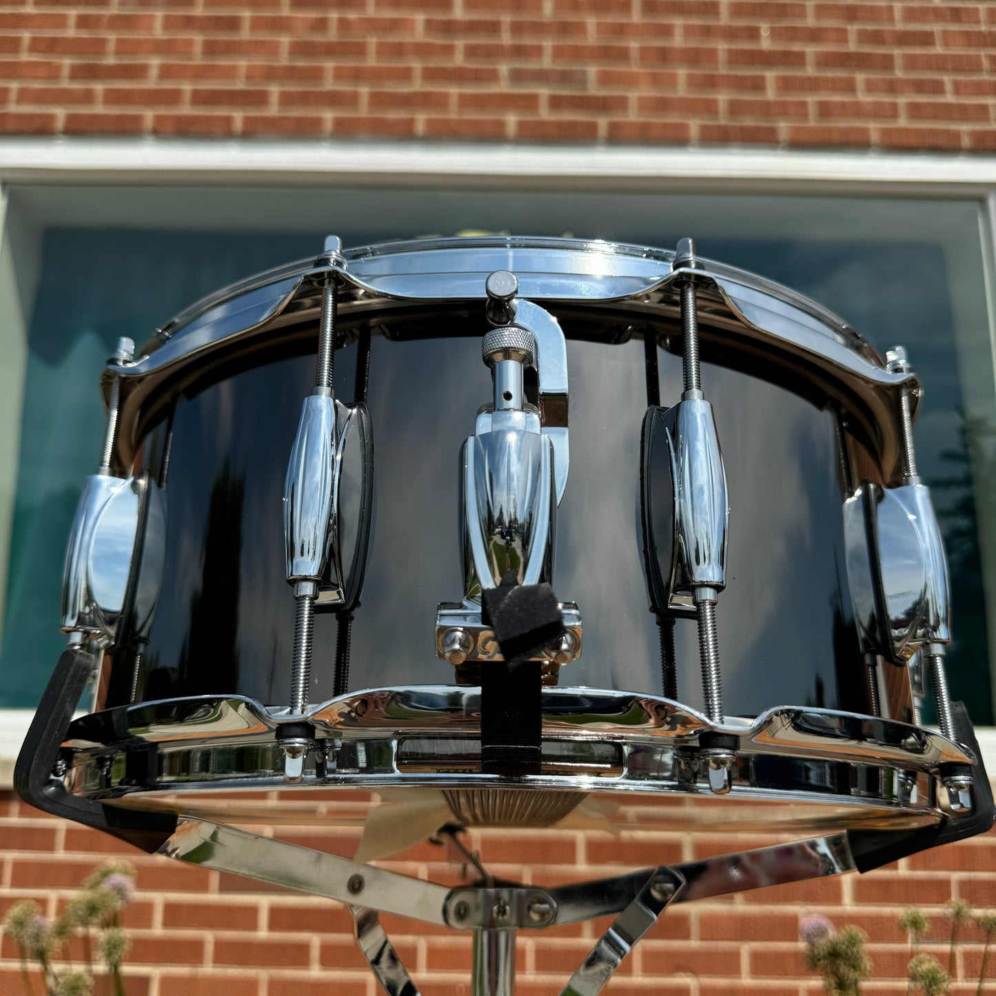 Gretsch 6.5x14 Full Range Black Nickel Over Steel Snare Drum S1-6514-BNS *Video Demo*