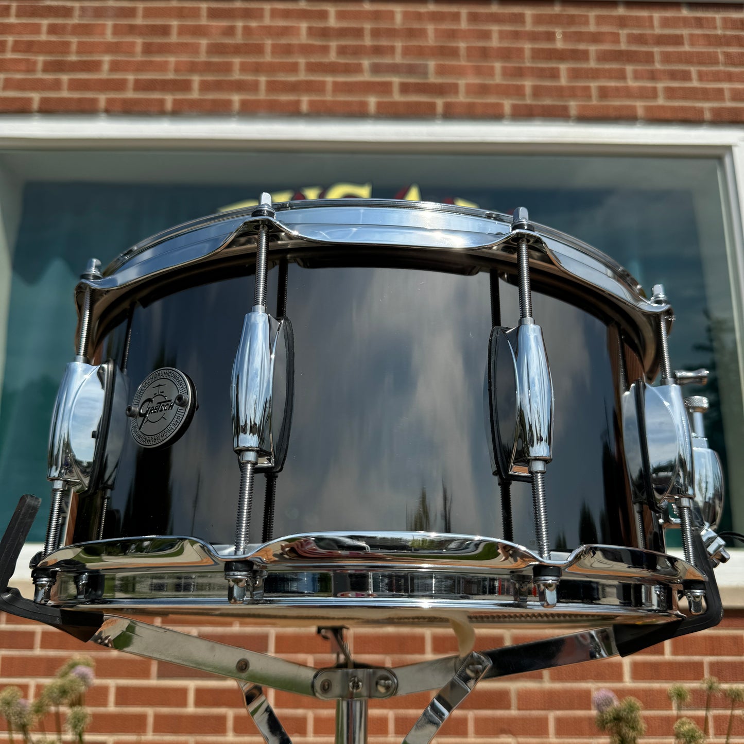 Gretsch 6.5x14 Full Range Black Nickel Over Steel Snare Drum S1-6514-BNS *Video Demo*