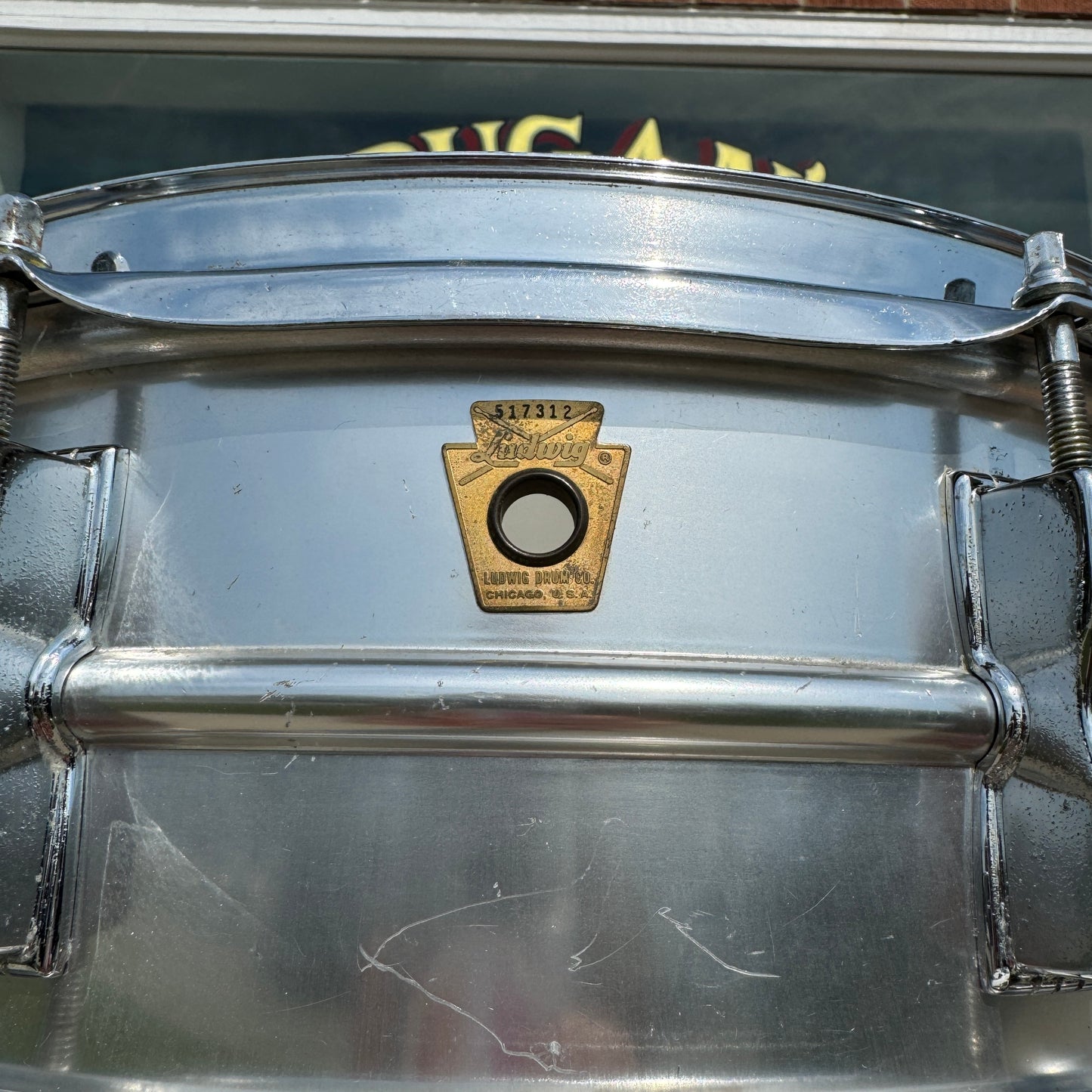 1967 Ludwig 5x14 No. 404 Acrolite Snare Drum