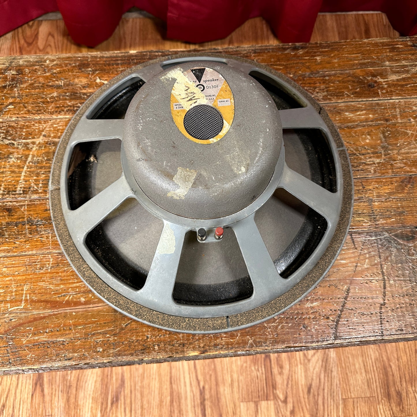 Vintage JBL D130F 15" Speaker 8 Ohms