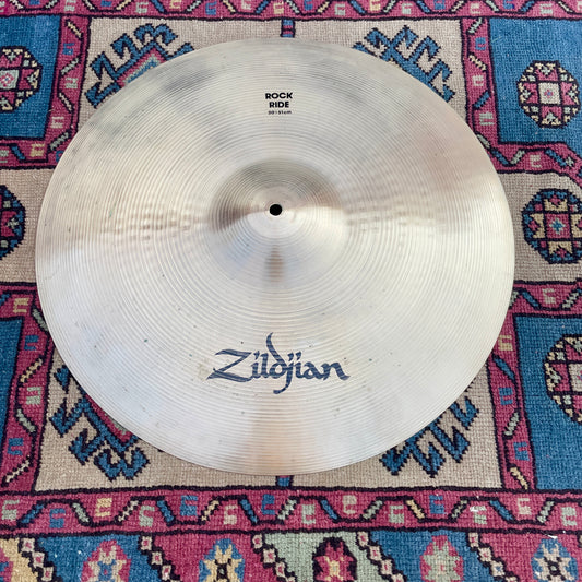 20" Zildjian A 1980s Rock Ride Cymbal 2742g *Video Demo*