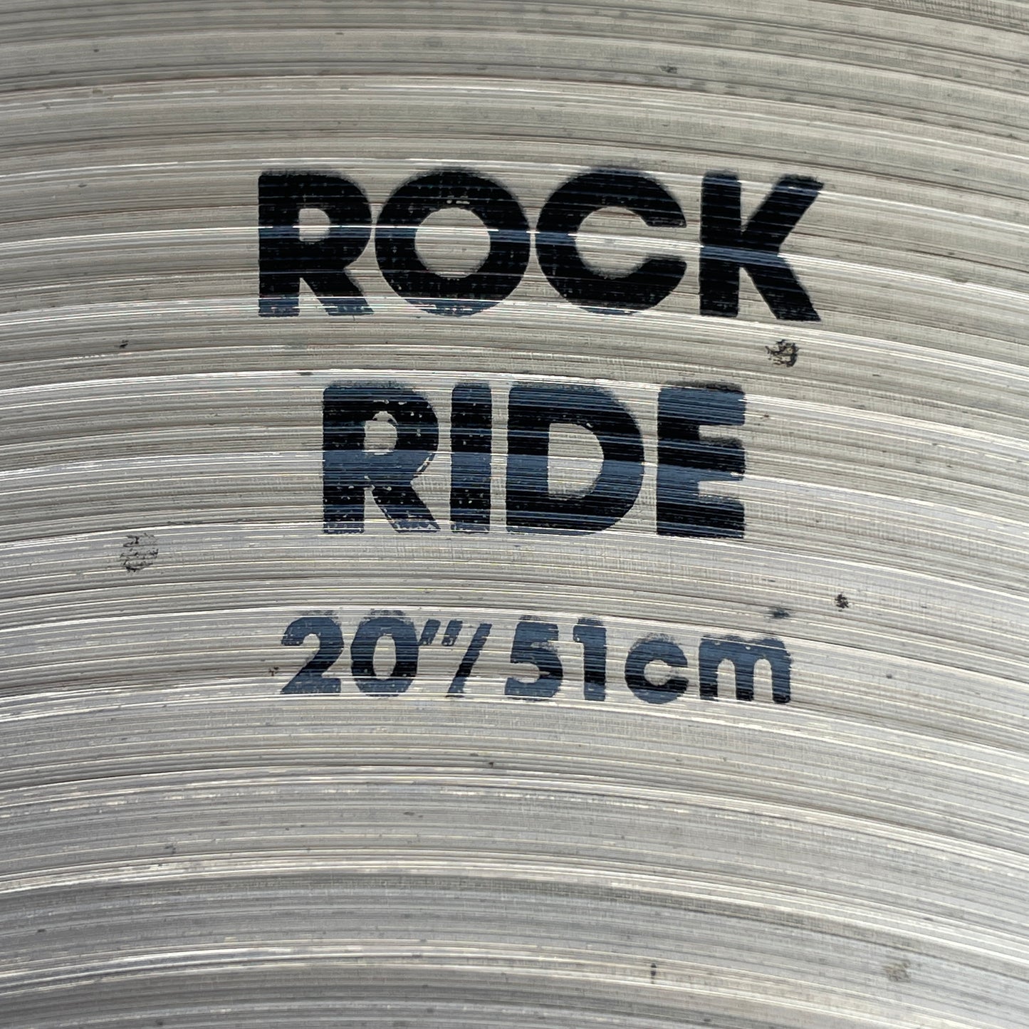 20" Zildjian A 1980s Rock Ride Cymbal 2742g *Video Demo*