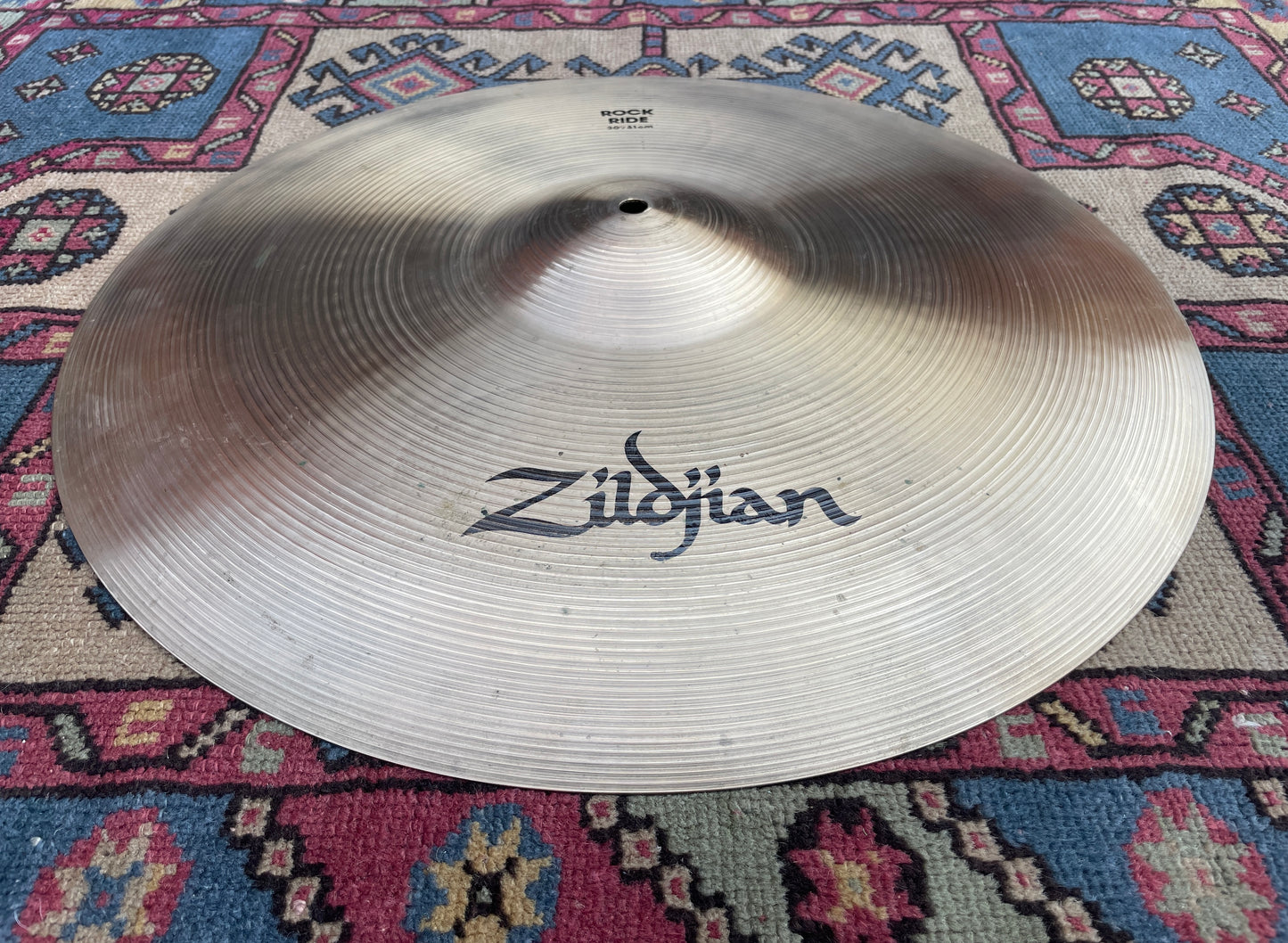 20" Zildjian A 1980s Rock Ride Cymbal 2742g *Video Demo*