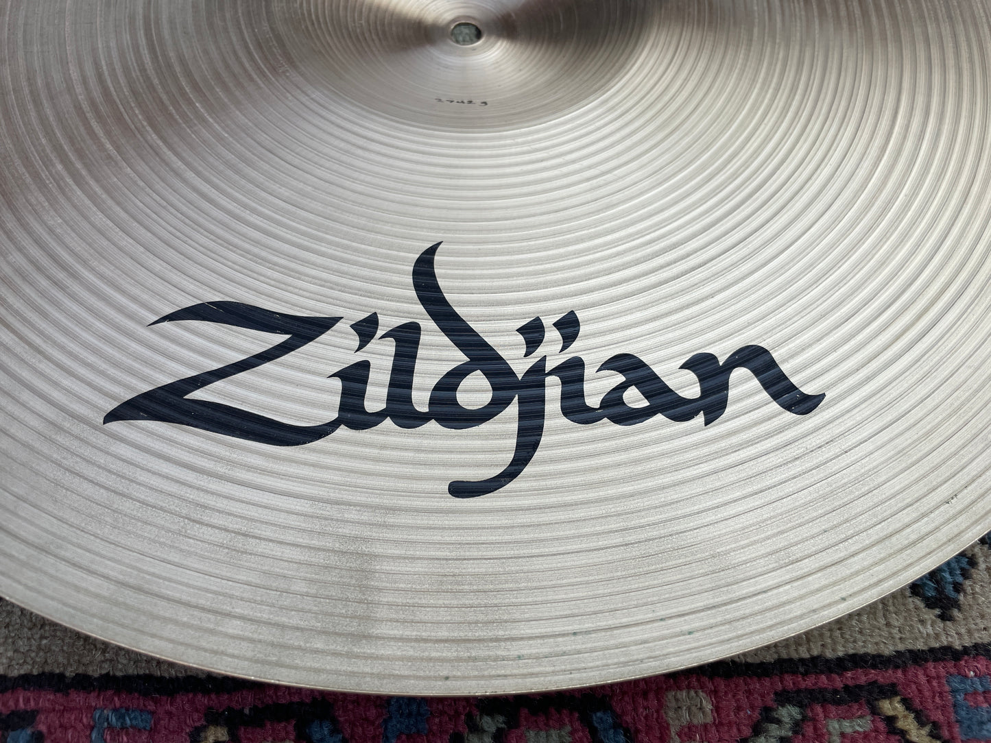 20" Zildjian A 1980s Rock Ride Cymbal 2742g *Video Demo*