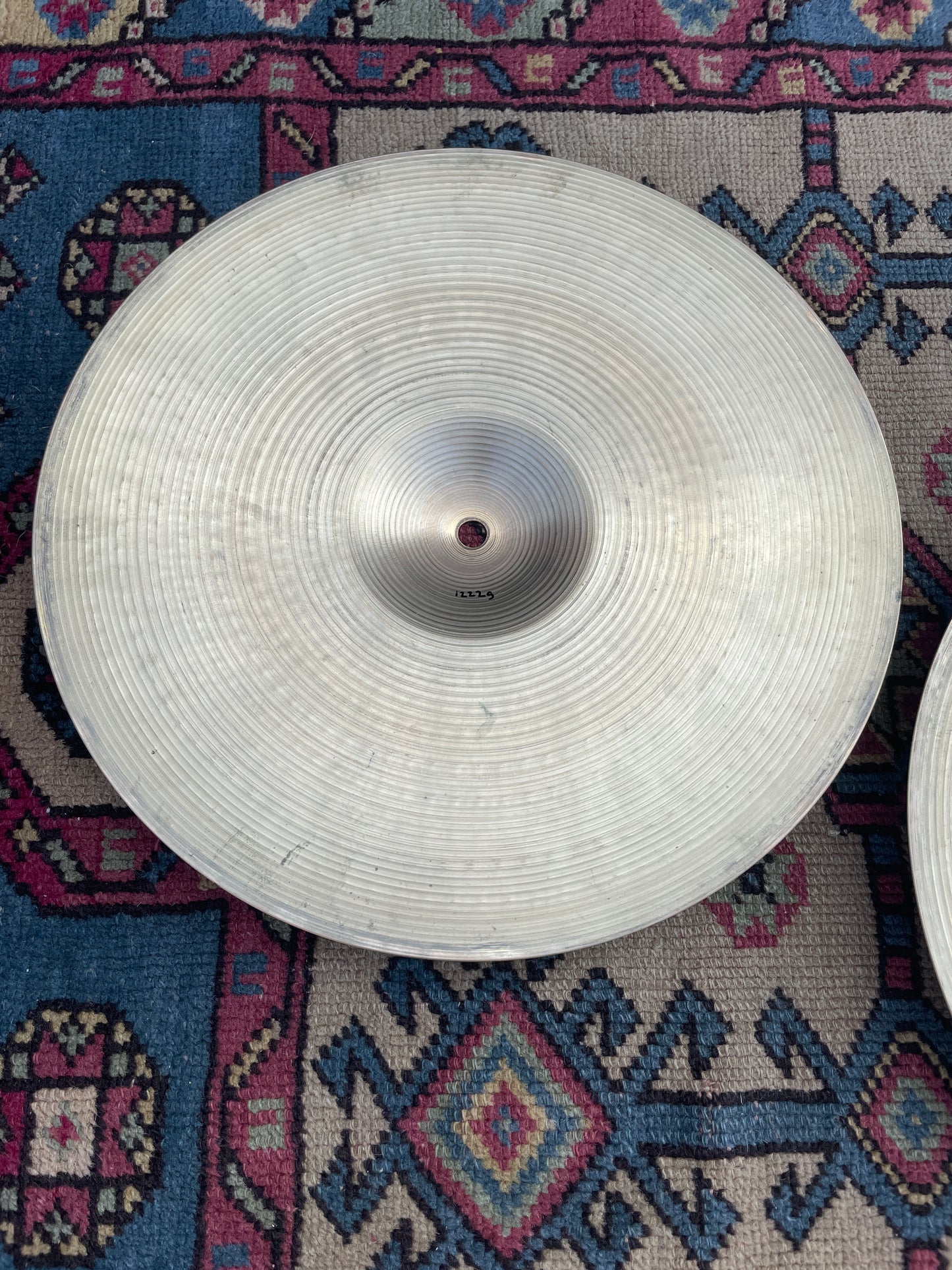 14" Zildjian A 1980s Rock Hi-Hat Cymbal Pair 1222g/1566g *Video Demo*