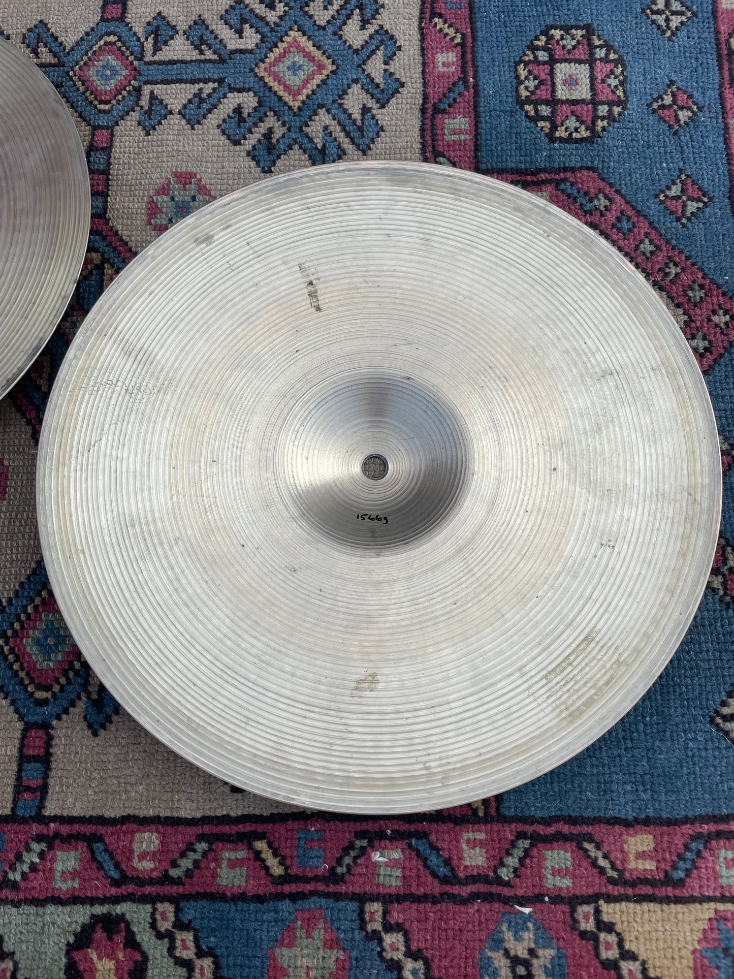 14" Zildjian A 1980s Rock Hi-Hat Cymbal Pair 1222g/1566g *Video Demo*