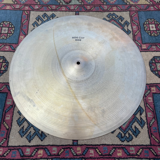 20" Zildjian A 1970s Mini Cup Ride Cymbal 3090g *Video Demo*