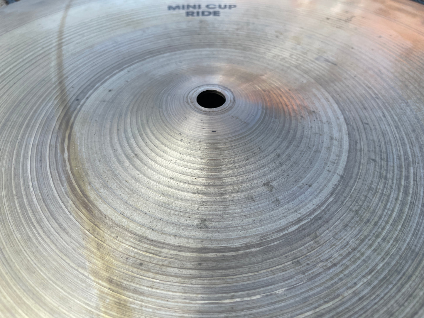 20" Zildjian A 1970s Mini Cup Ride Cymbal 3090g *Video Demo*