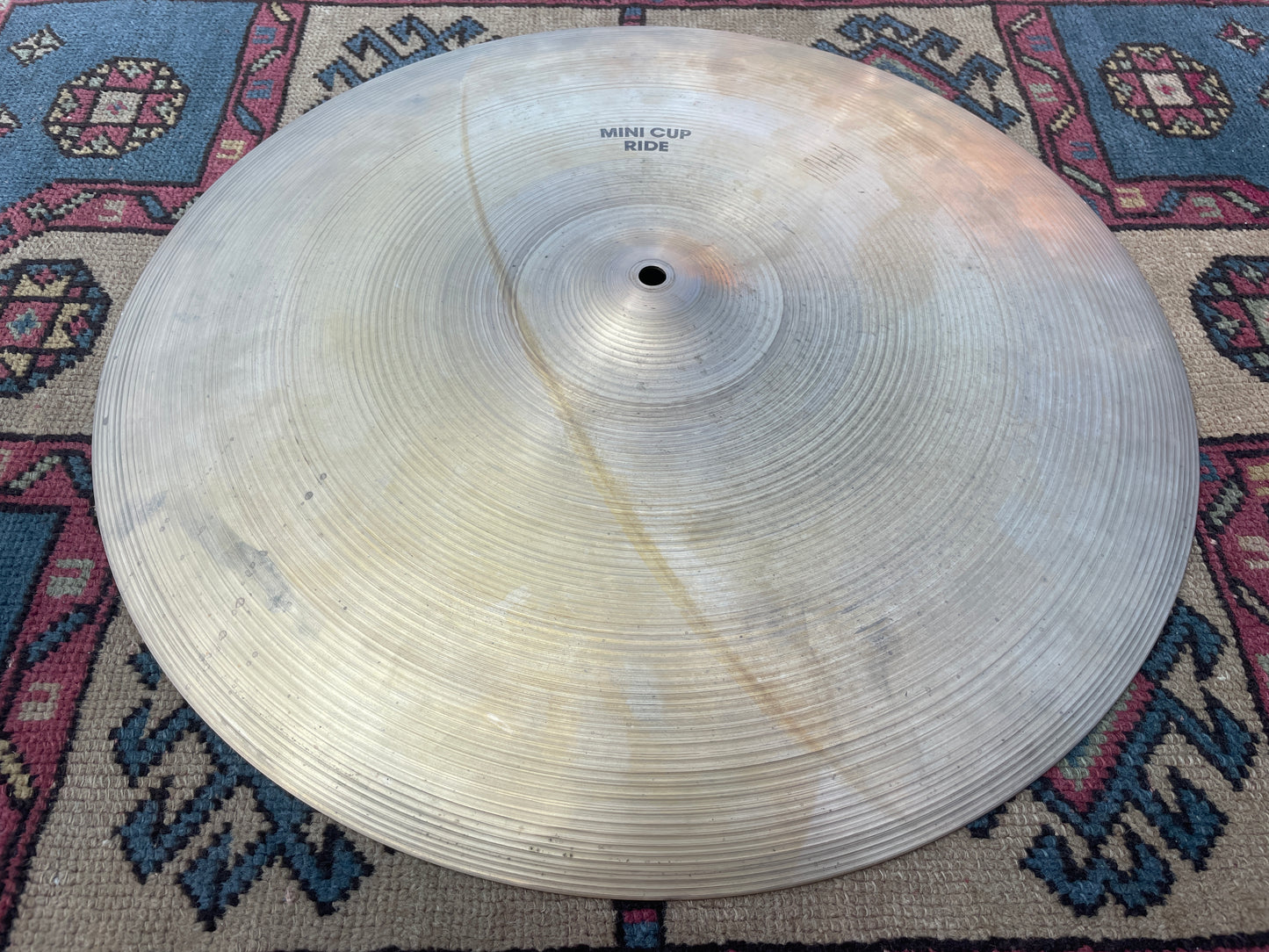 20" Zildjian A 1970s Mini Cup Ride Cymbal 3090g *Video Demo*