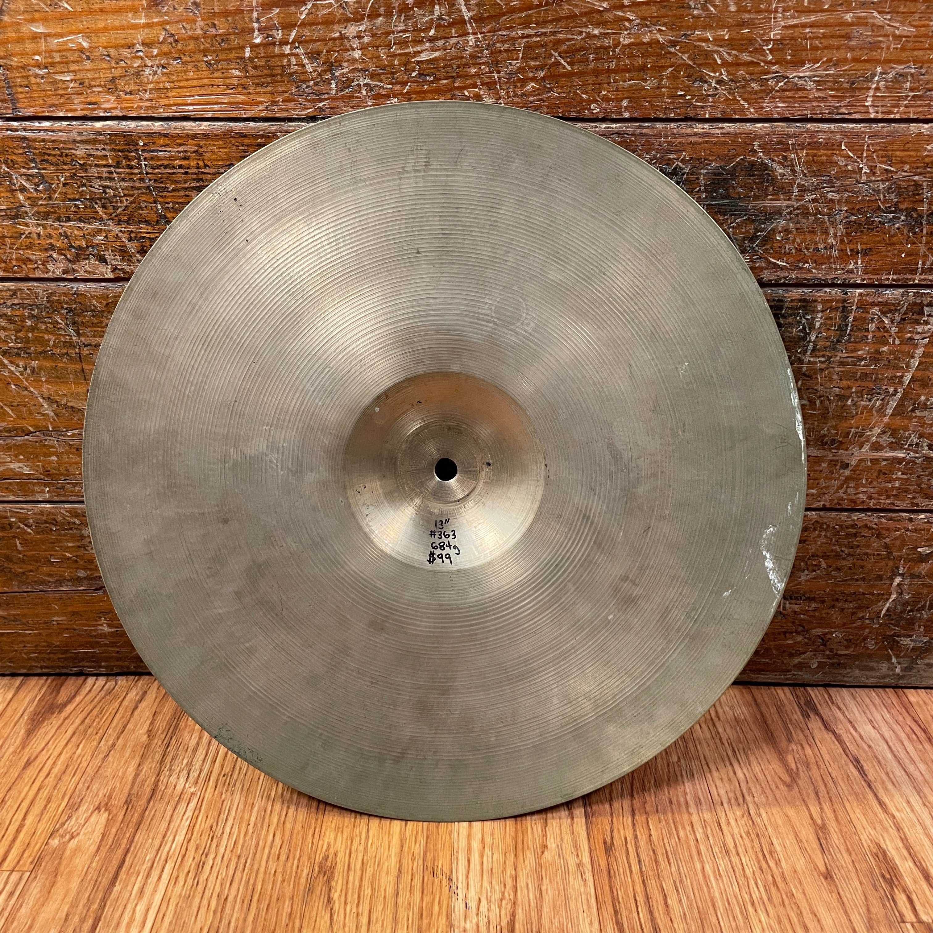 純正直売Zanci Vaibra 20 cymbal Vintage. Made in Italy シンバル