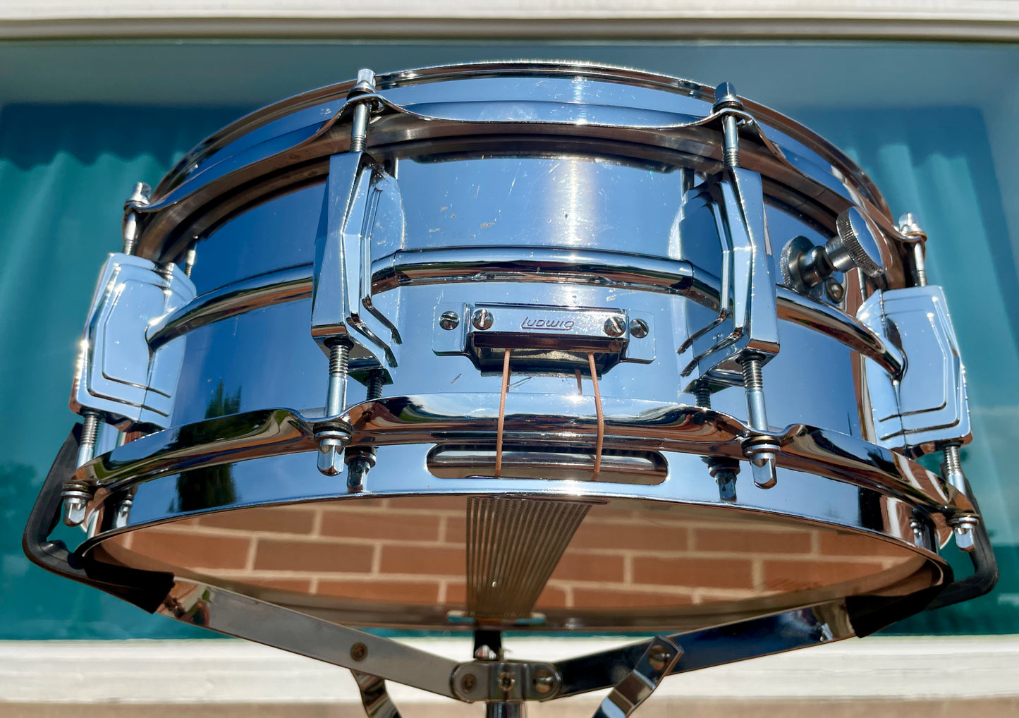 1970s Ludwig 5x14 Supraphonic Snare Drum LM400