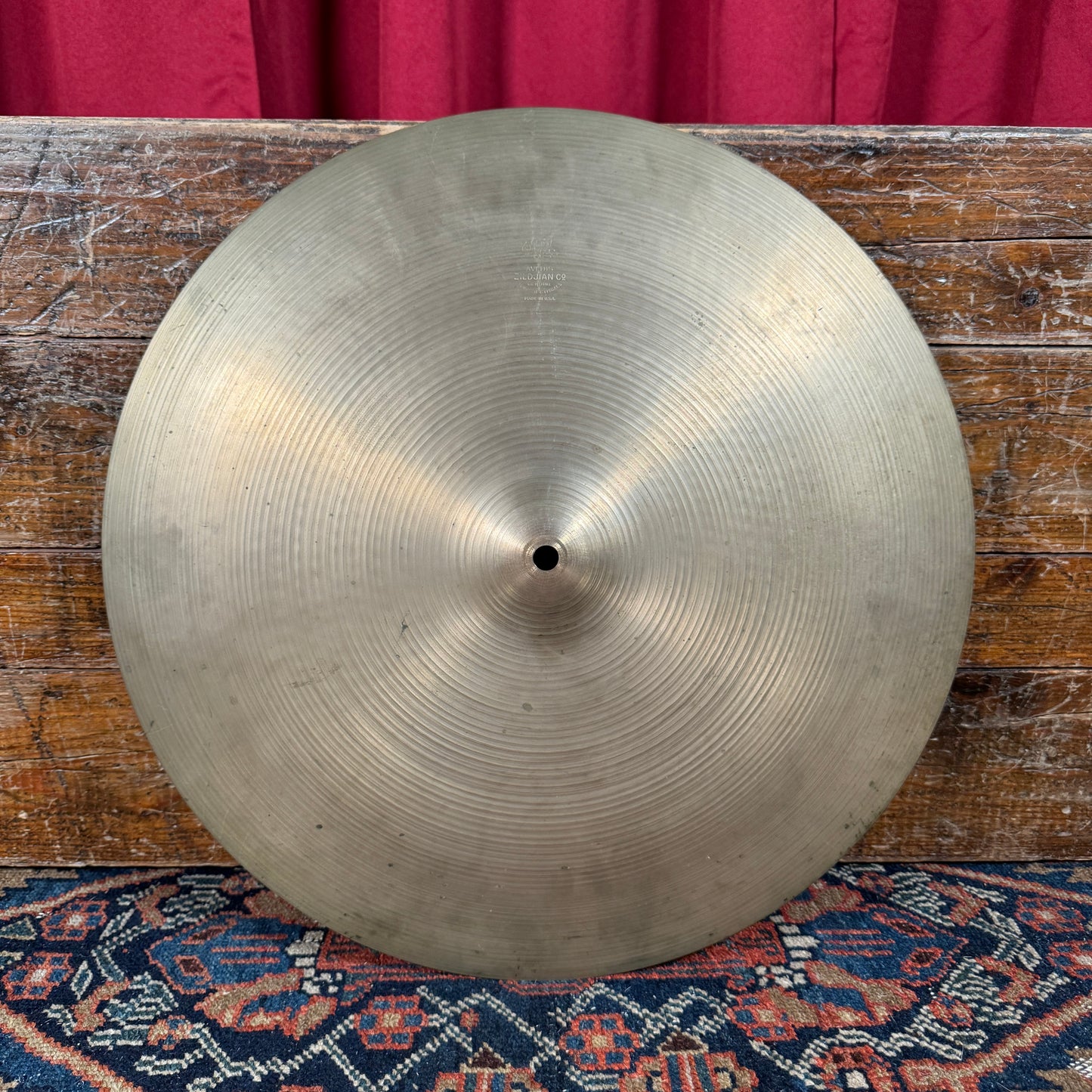 18" Zildjian A 1960s Mini Cup Ride Cymbal 2004g *Video Demo*