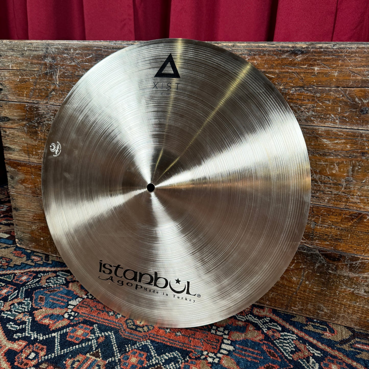 18" Istanbul Agop Xist Natural Crash Cymbal 1500g *Video Demo*