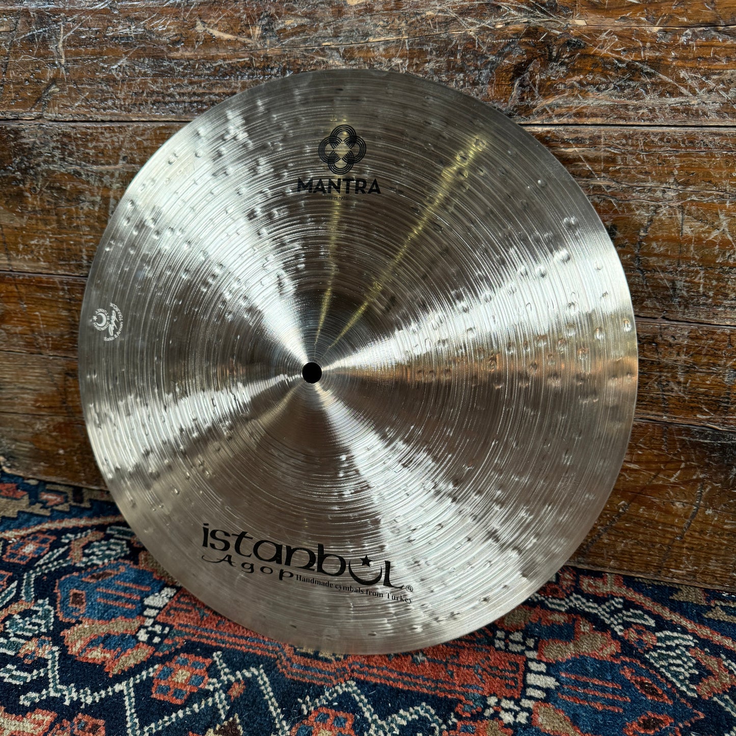 15" Istanbul Agop Mantra Cindy Blackman Santana Hi-Hat Cymbal Pair 986g/1180g *Video Demo*