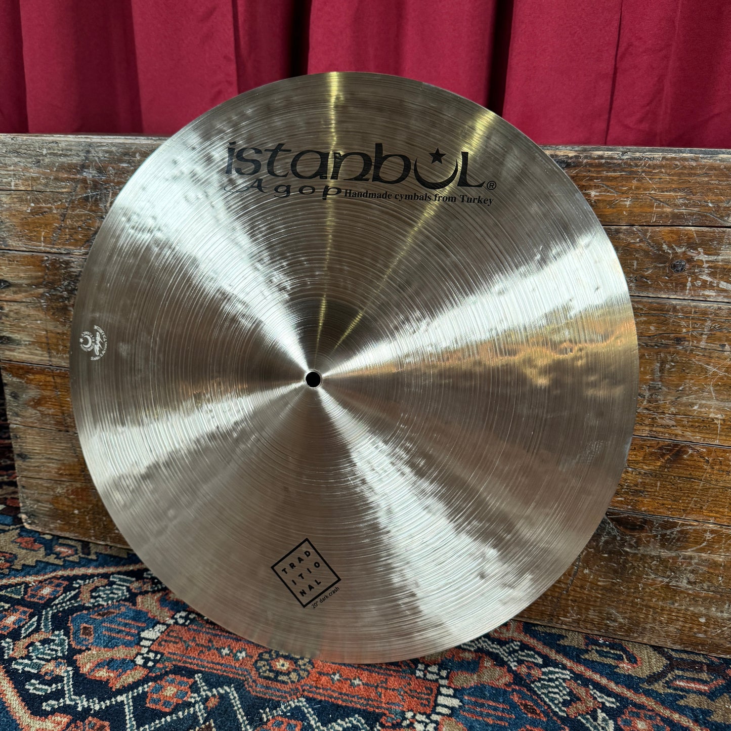 20" Istanbul Agop Traditional Dark Crash Cymbal 1708g *Video Demo*