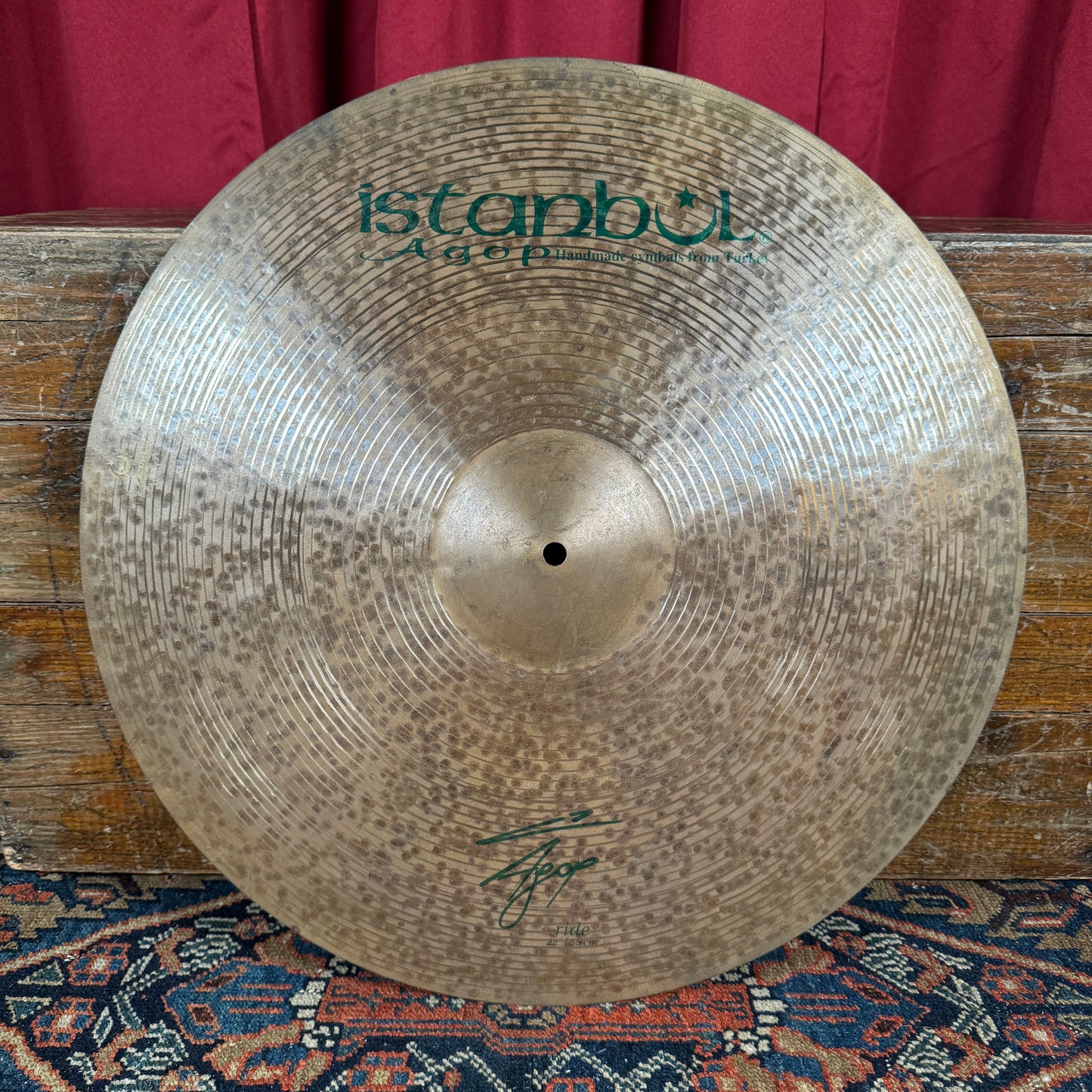 22" Istanbul Agop Signature Ride Cymbal 2148g *Video Demo*