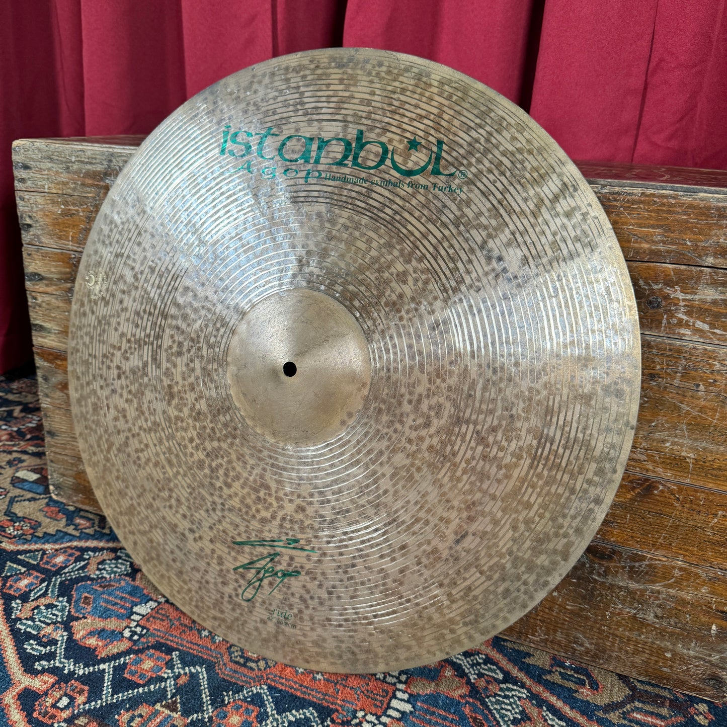 22" Istanbul Agop Signature Ride Cymbal 2148g *Video Demo*