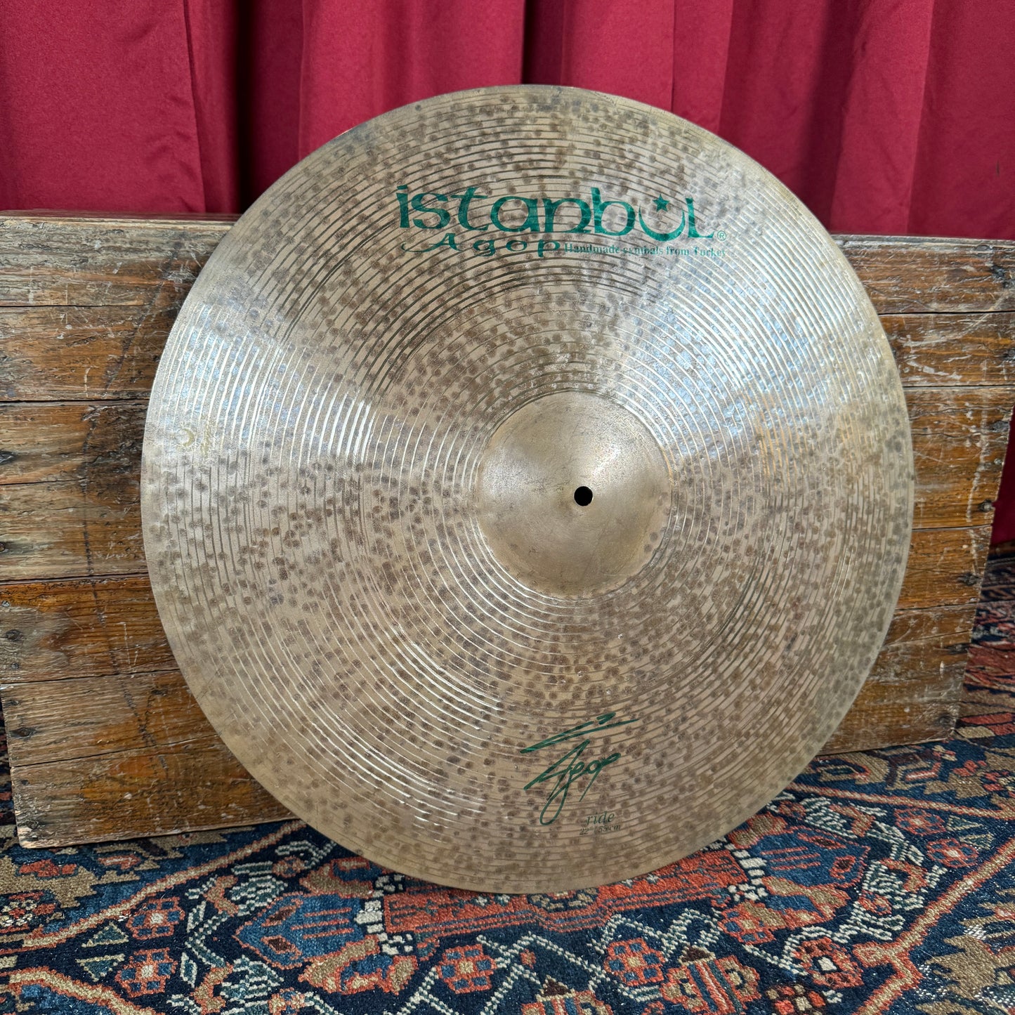 22" Istanbul Agop Signature Ride Cymbal 2148g *Video Demo*