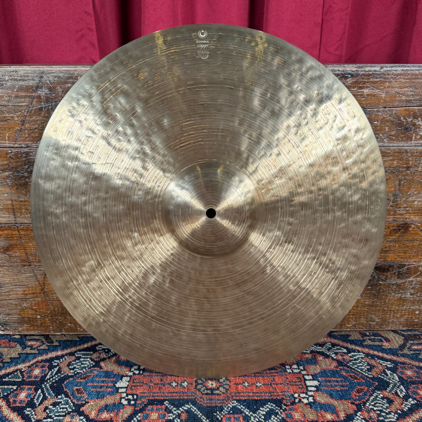 20" Istanbul Agop 30th Anniversary Ride Cymbal 1906g *Video Demo*