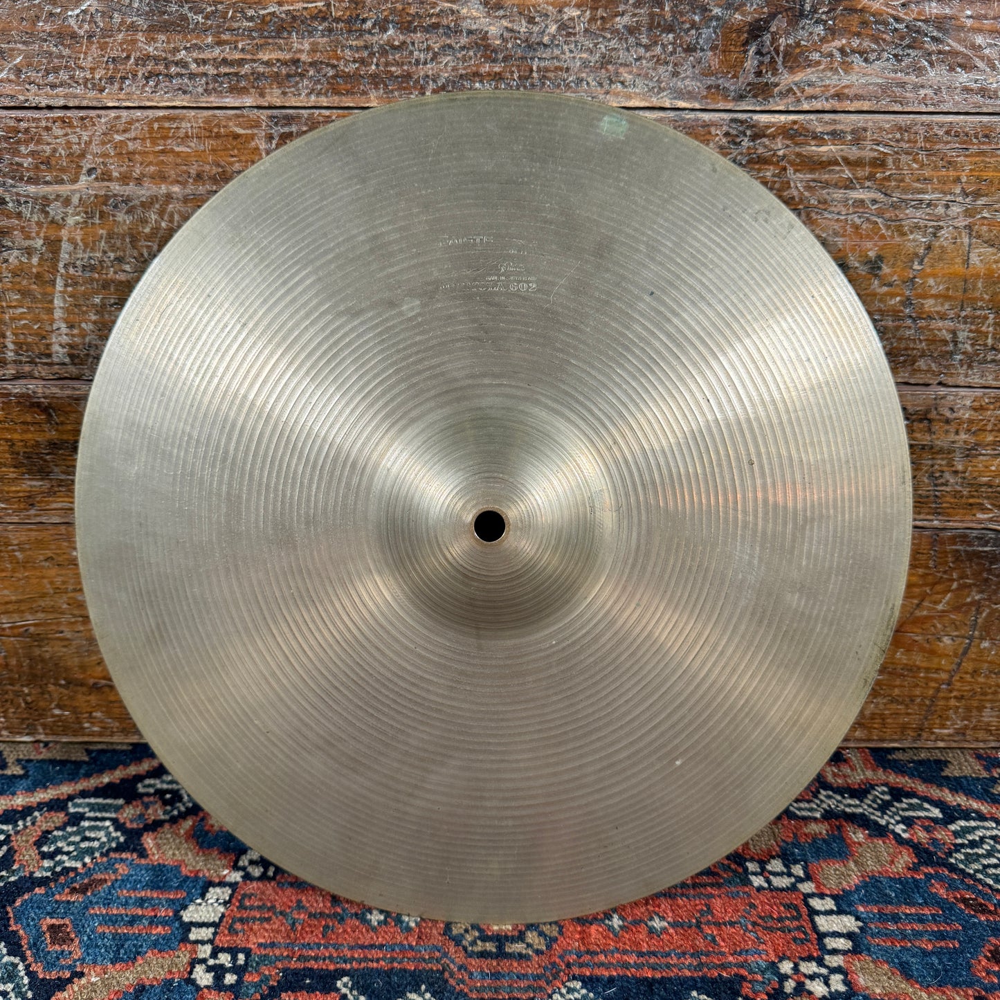 14" Paiste Formula 602 Pre-Serial 1960s Hi-Hat Cymbal Pair 816g/868g *Video Demo*