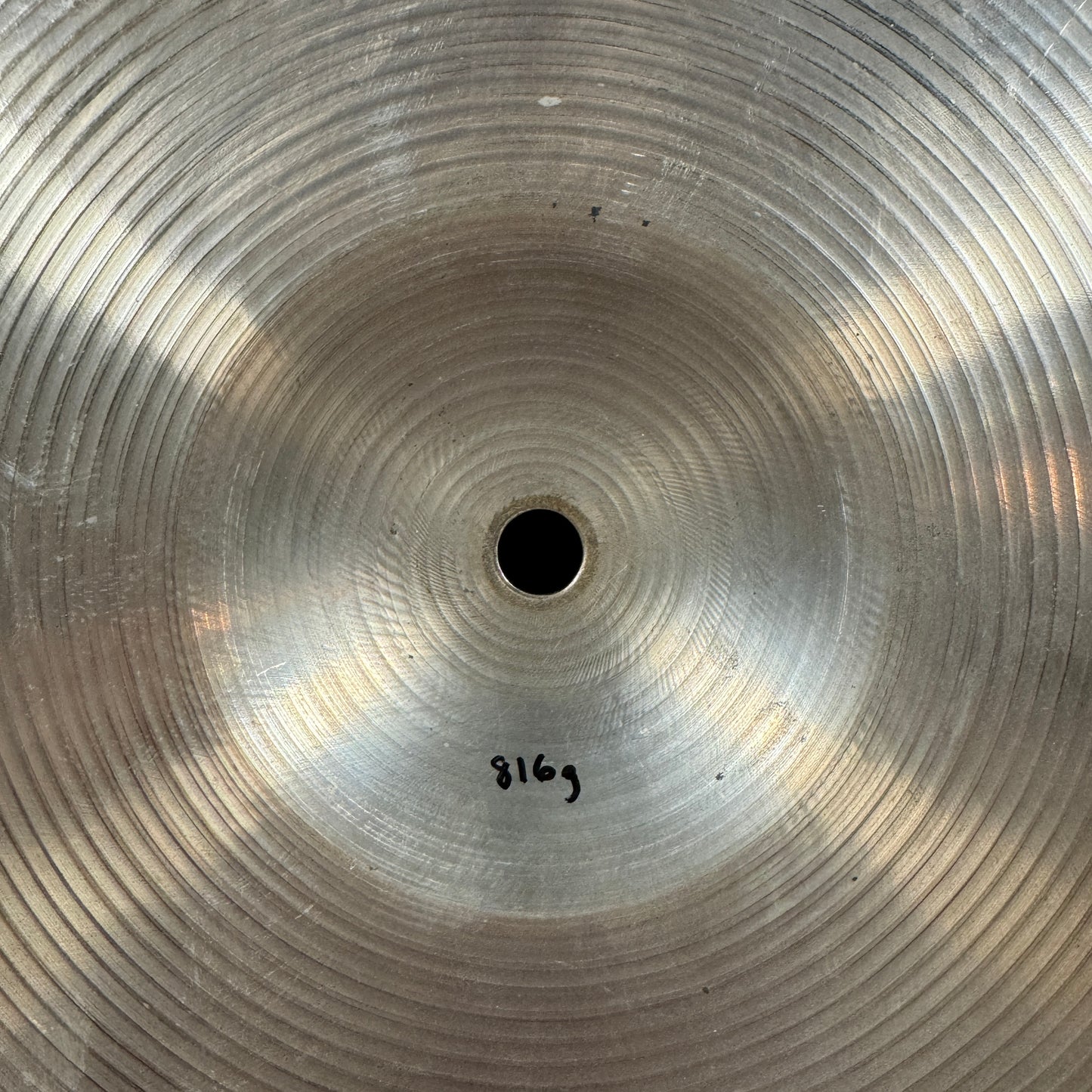 14" Paiste Formula 602 Pre-Serial 1960s Hi-Hat Cymbal Pair 816g/868g *Video Demo*