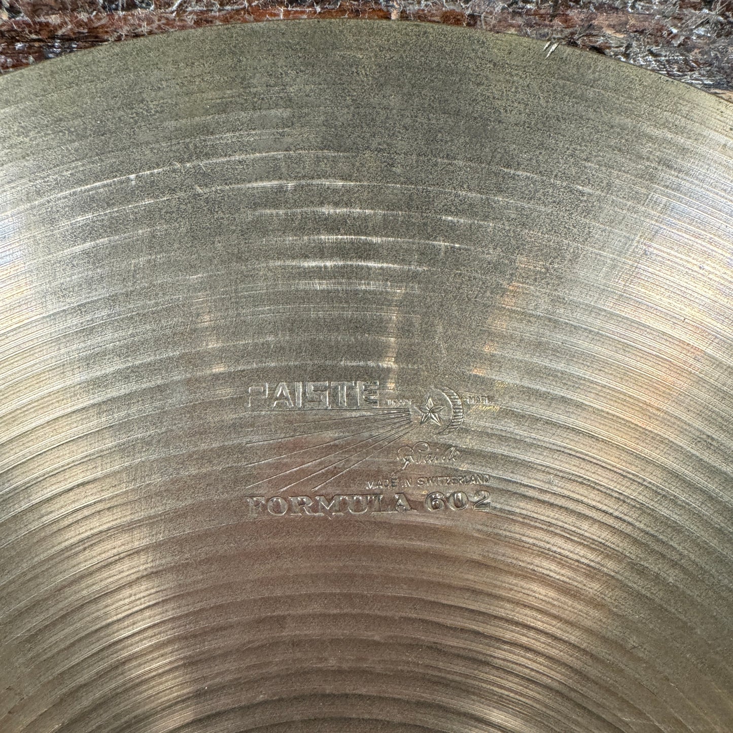 14" Paiste Formula 602 Pre-Serial 1960s Hi-Hat Cymbal Pair 816g/868g *Video Demo*