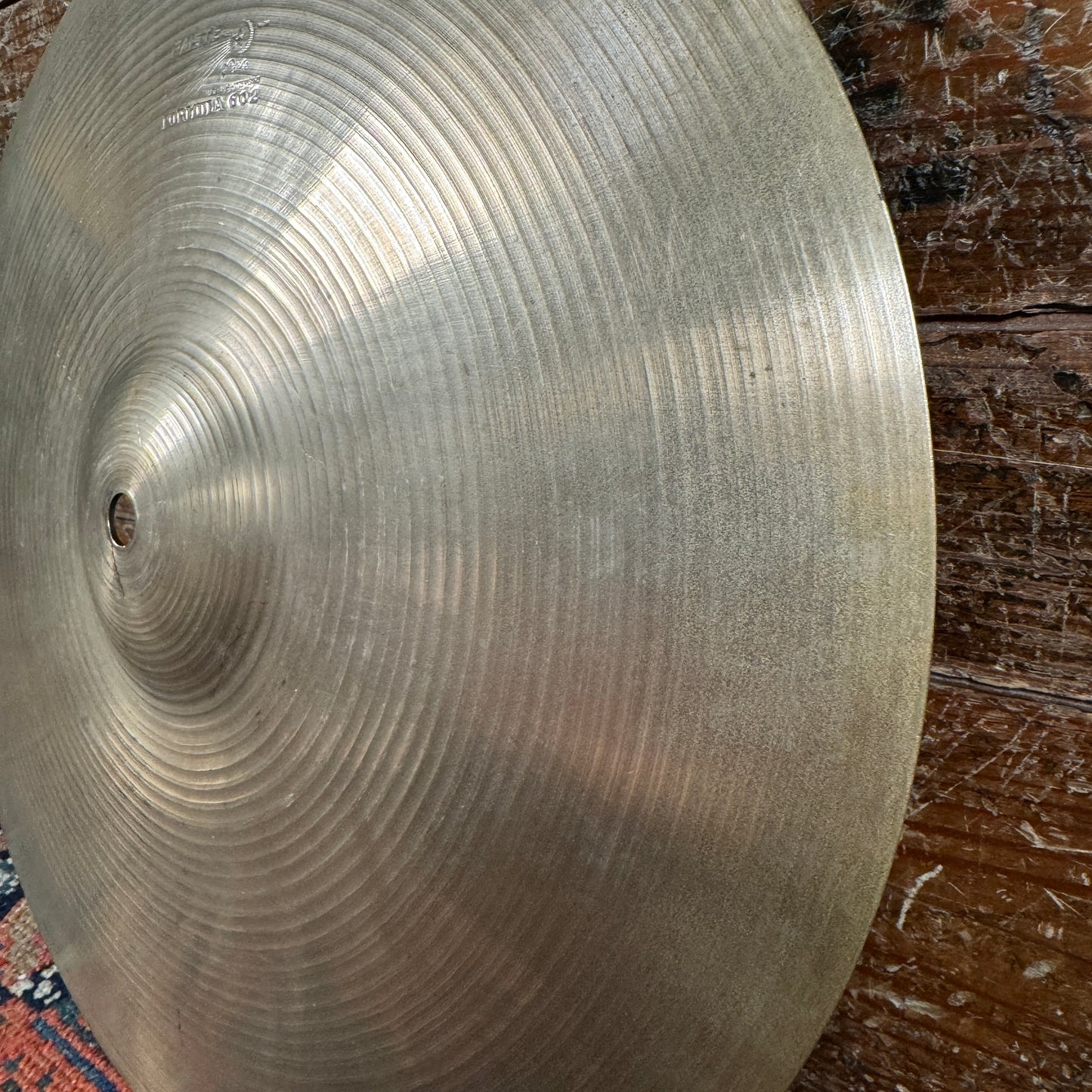 14" Paiste Formula 602 Pre-Serial 1960s Hi-Hat Cymbal Pair 816g/868g *Video Demo*