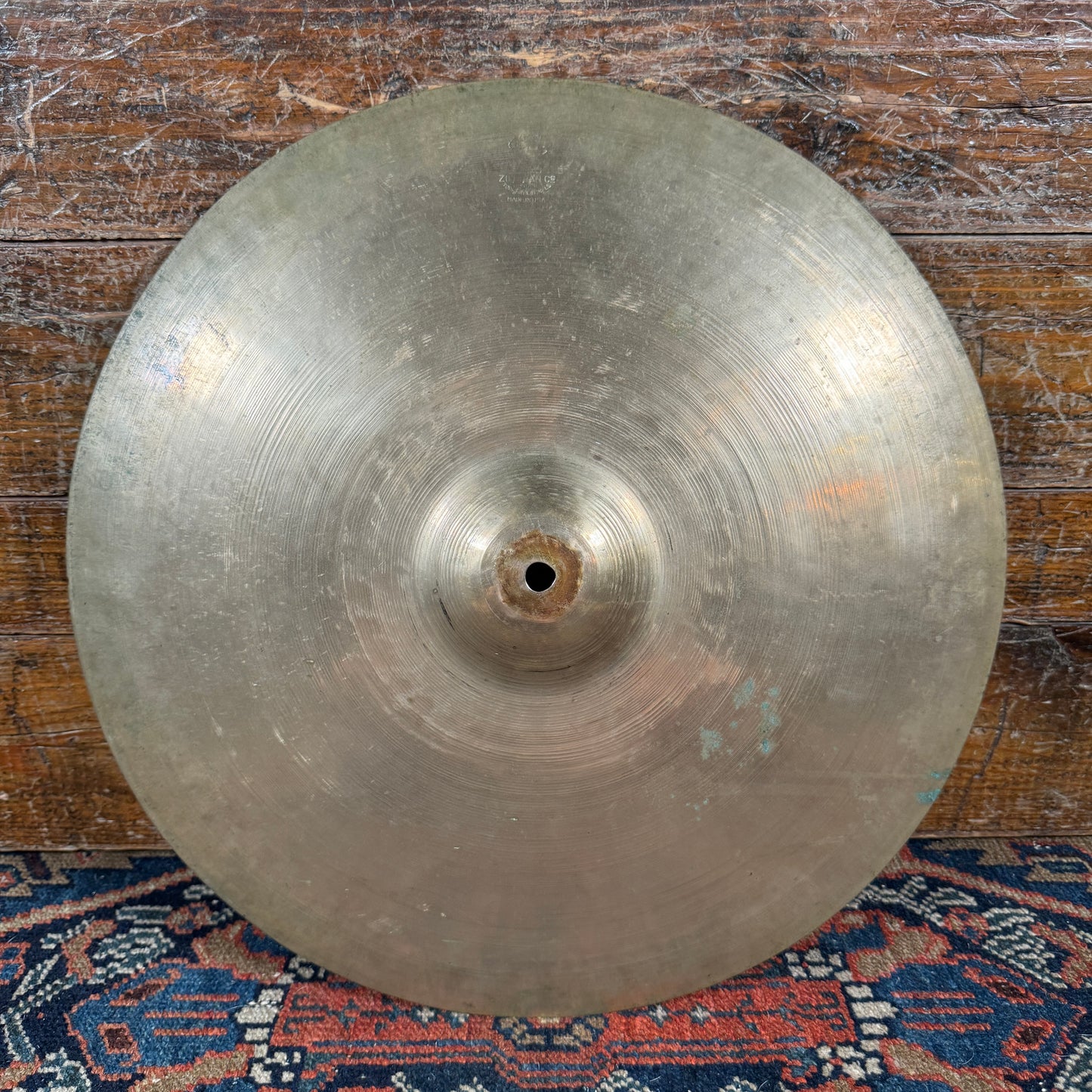 16" Zildjian A 1940s-1950s Trans Stamp Crash Cymbal 926g *Video Demo*