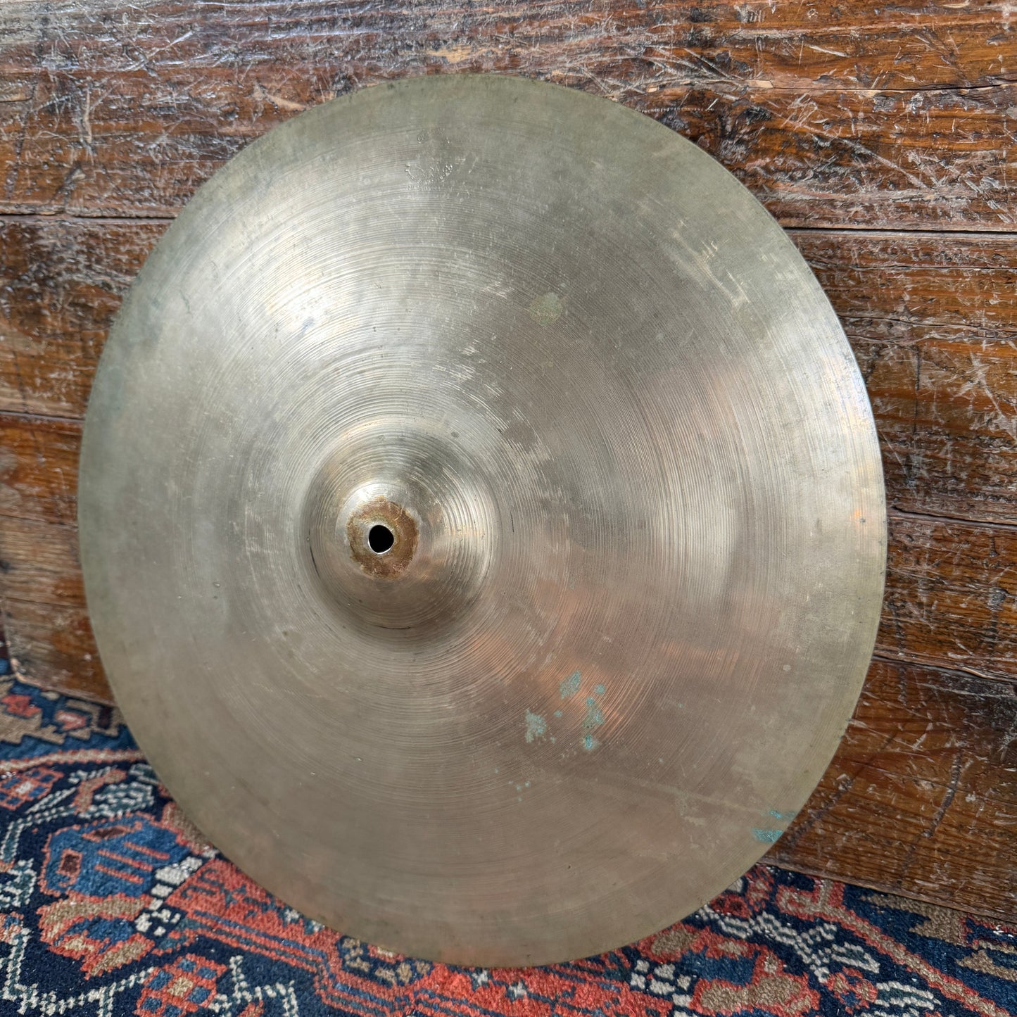 16" Zildjian A 1940s-1950s Trans Stamp Crash Cymbal 926g *Video Demo*