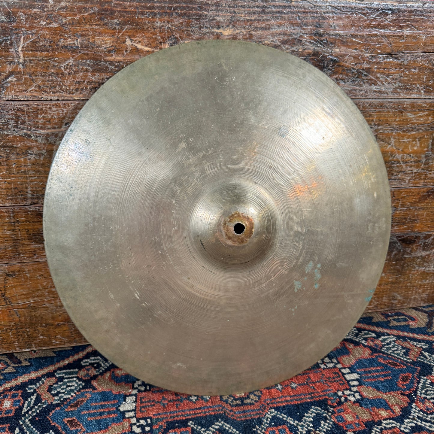 16" Zildjian A 1940s-1950s Trans Stamp Crash Cymbal 926g *Video Demo*