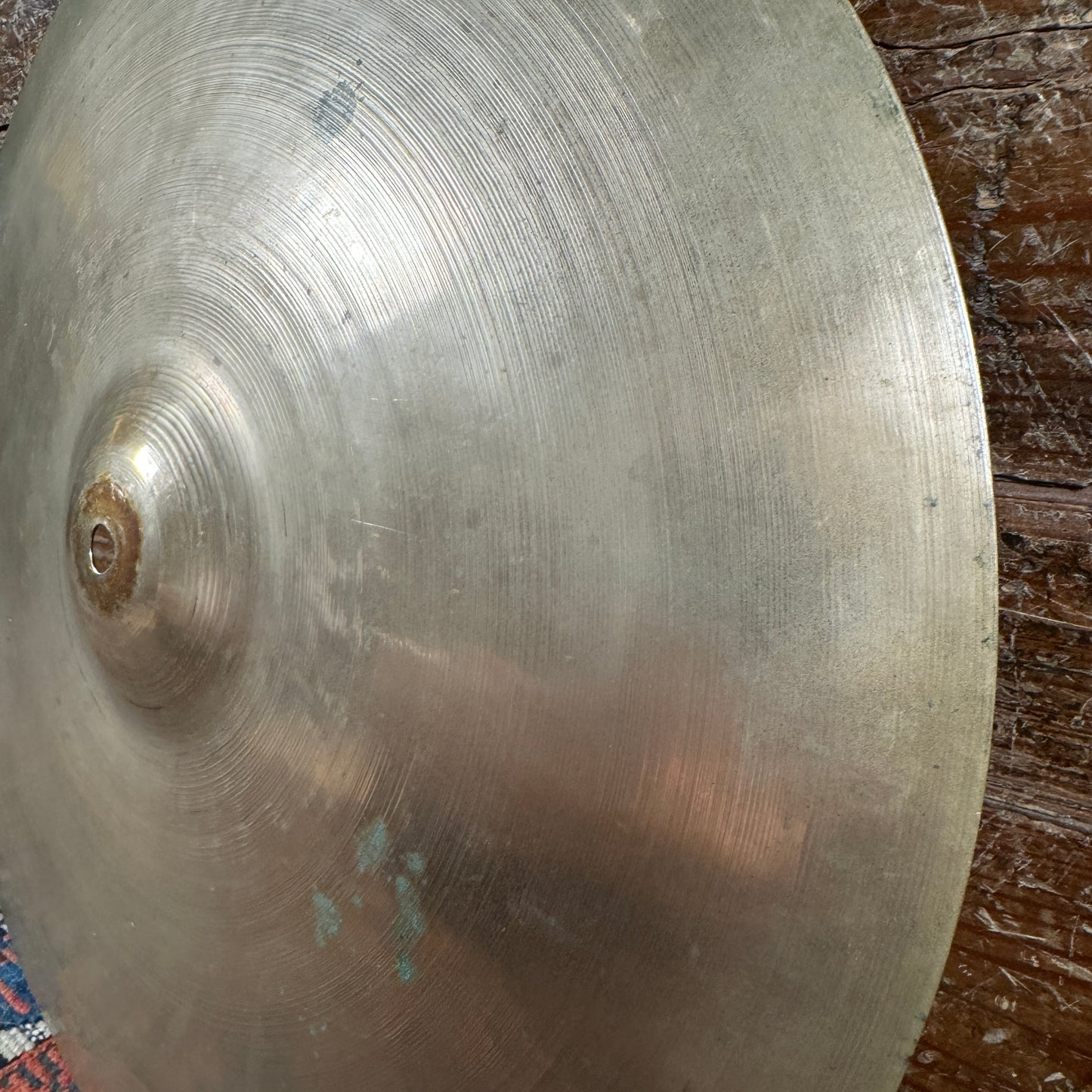 16" Zildjian A 1940s-1950s Trans Stamp Crash Cymbal 926g *Video Demo*