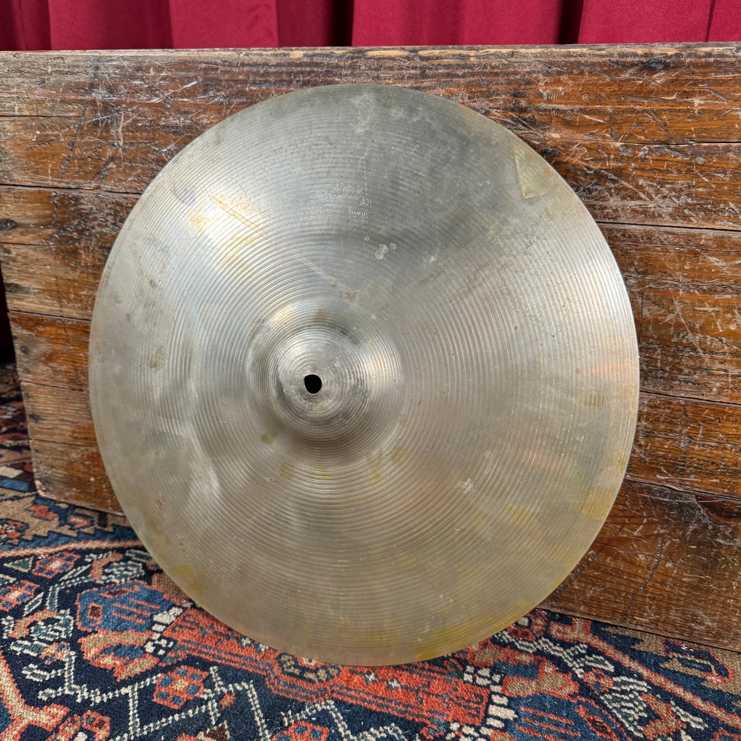 17" Paiste 1960s Ludwig Standard Crash Cymbal 1144g Swiss *Video Demo*