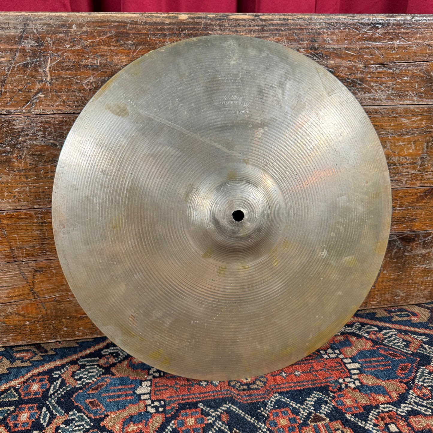 17" Paiste 1960s Ludwig Standard Crash Cymbal 1144g Swiss *Video Demo*