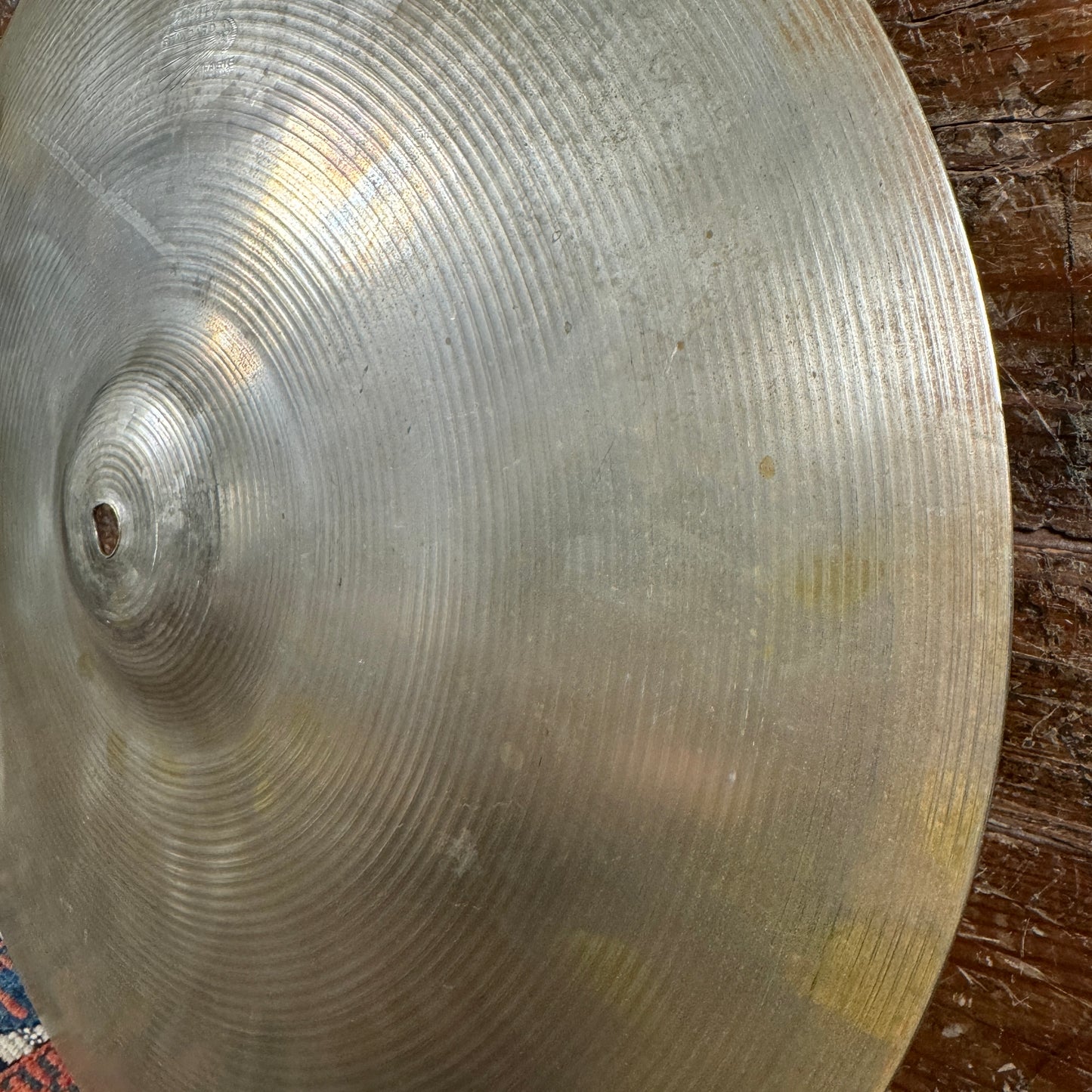 17" Paiste 1960s Ludwig Standard Crash Cymbal 1144g Swiss *Video Demo*