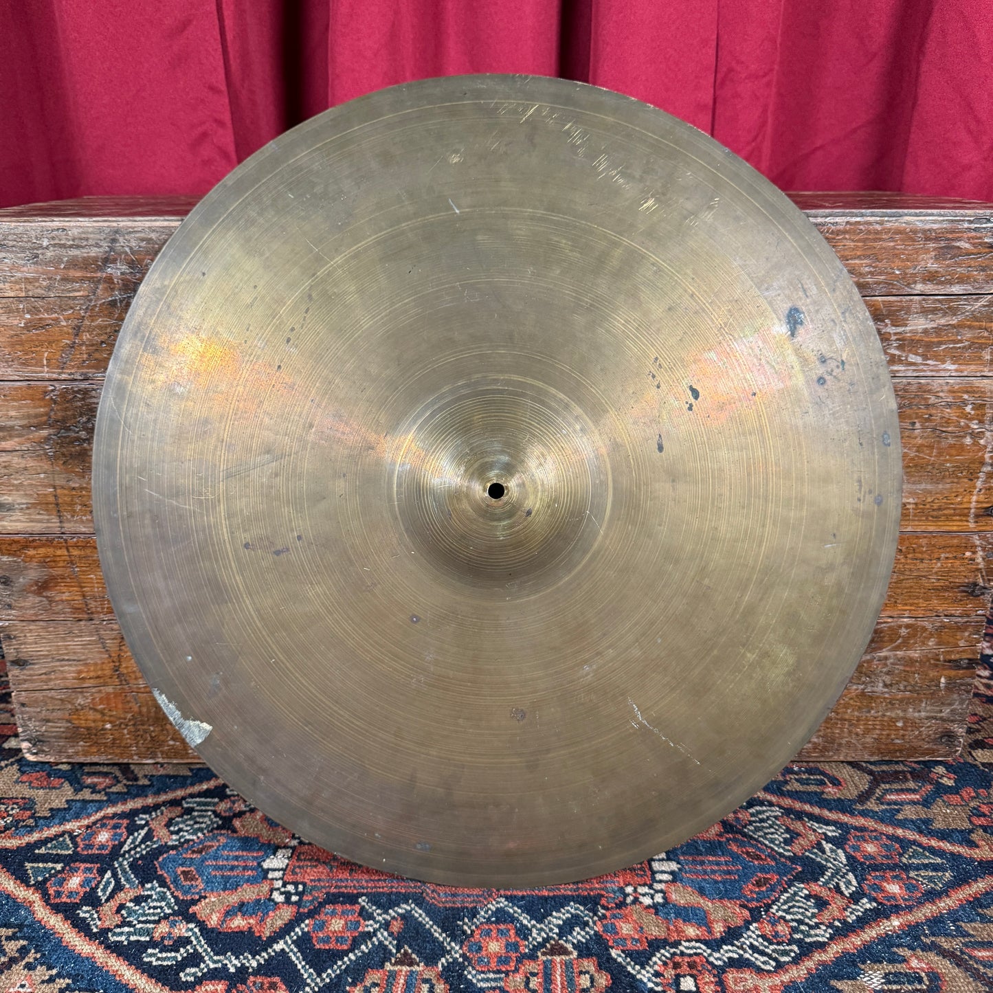 22" Made in Japan 1960s K Ride Cymbal 1712g MIJ *Video Demo*