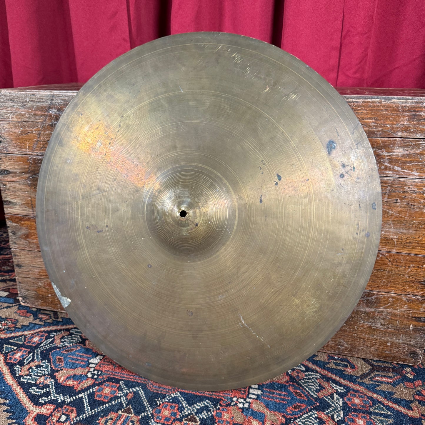 22" Made in Japan 1960s K Ride Cymbal 1712g MIJ *Video Demo*