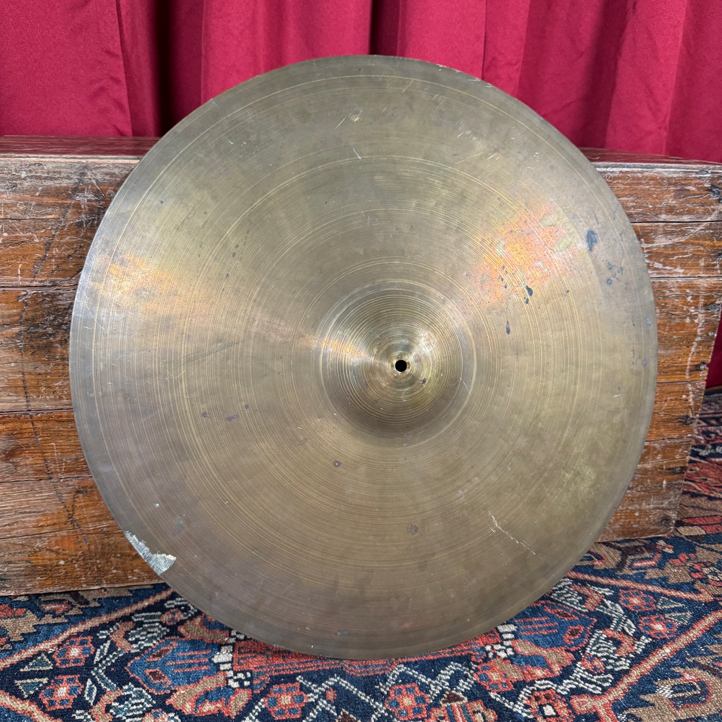 22" Made in Japan 1960s K Ride Cymbal 1712g MIJ *Video Demo*