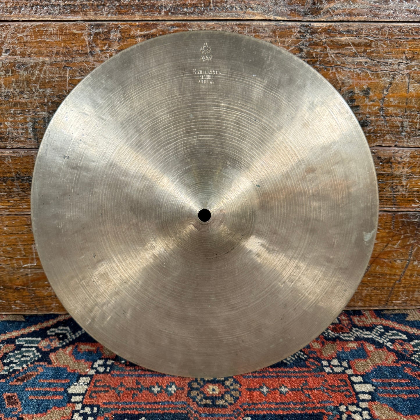 13" K Zildjian Istanbul 1960s New Stamp Band Hi-Hat Cymbal Pair 798g/826g *Video Demo*